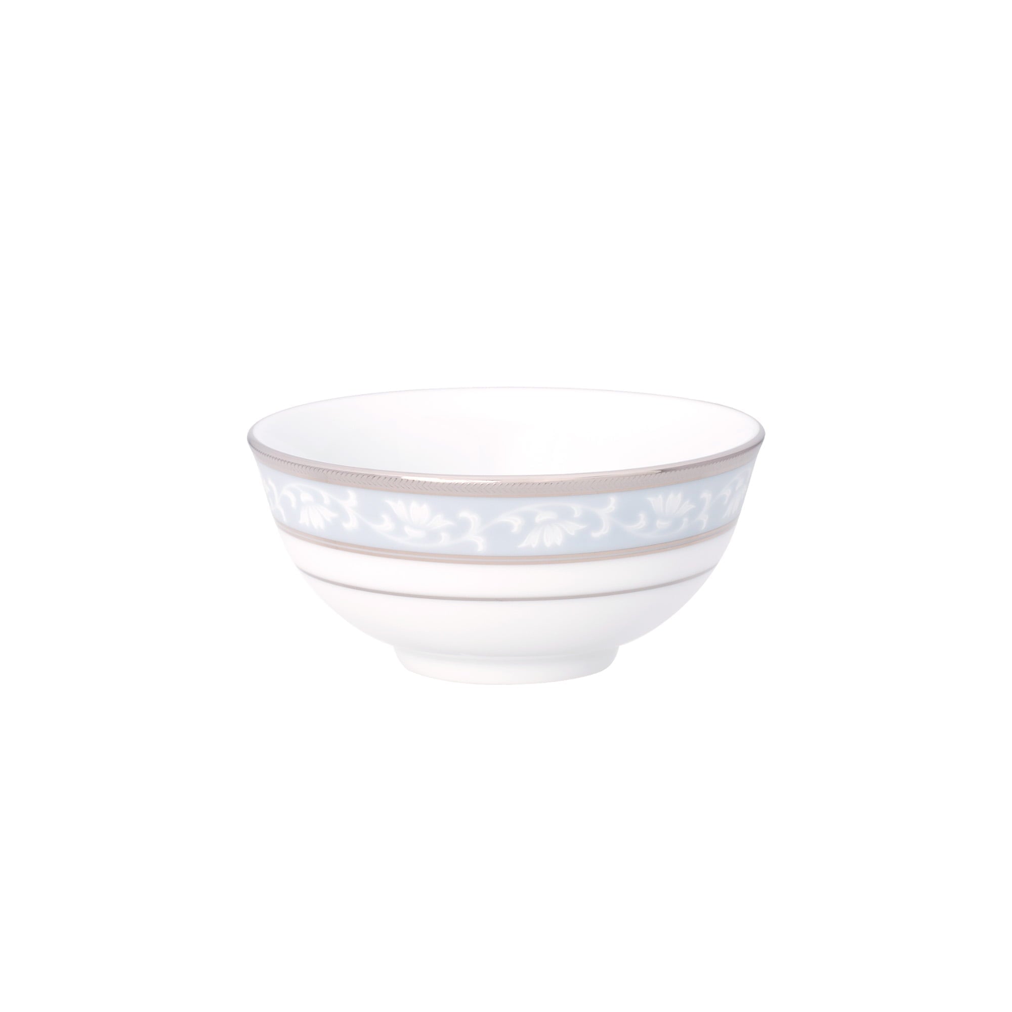 Noritake Rice Bowl 12.2cm - Brunswick Platinum