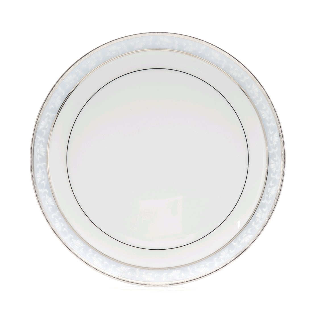 Noritake Plate Round Coupe 27.1cm - Brunswick Platinum