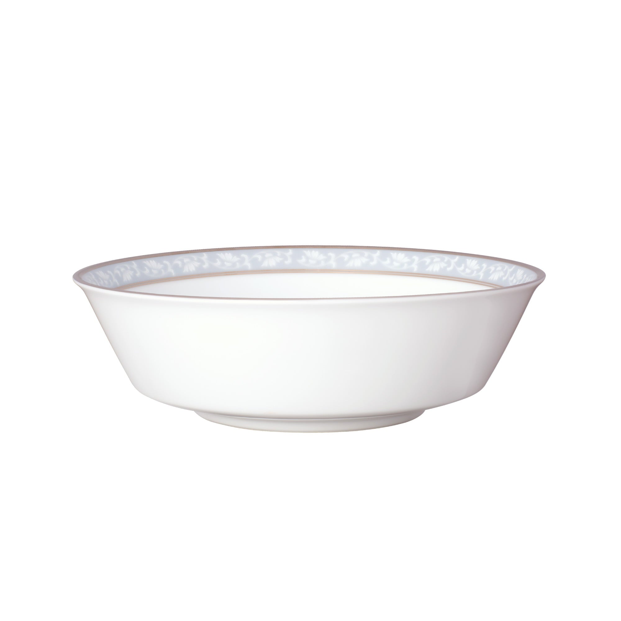 Noritake Round Vegetable - Brunswick Platinum
