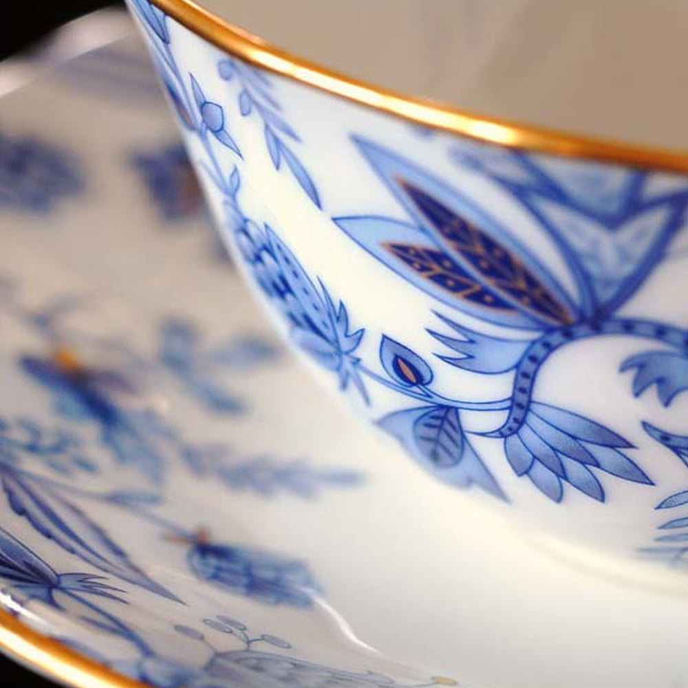 Noritake 6Pcs Tea for Two Set w/Gift Box - Blue Sorrentino