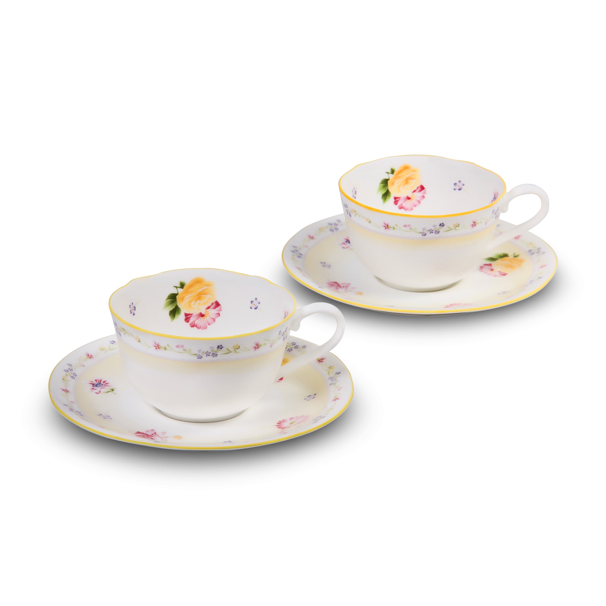 Noritake 6Pcs Tea for Two Set - Jeune Fleur