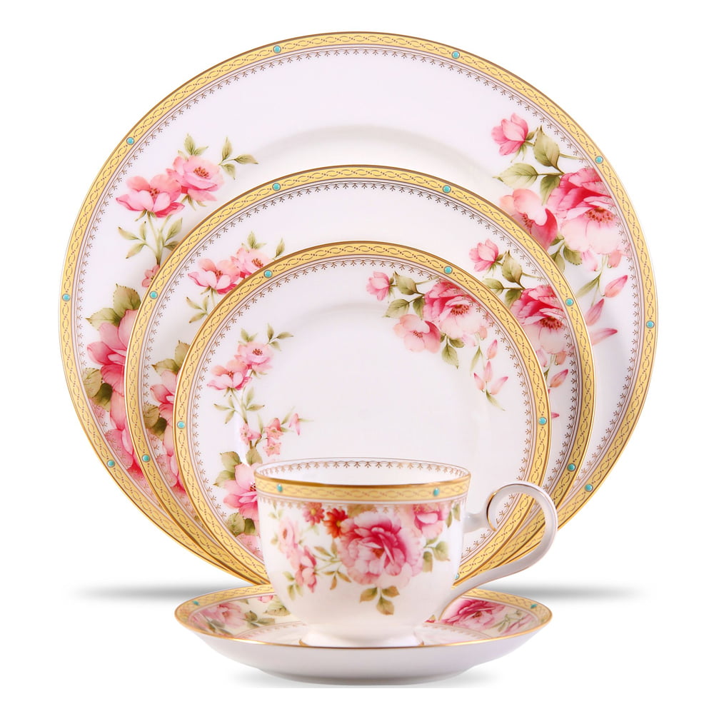 Noritake 96Pcs Dinner & Tea Set for 12 Person - Hertford