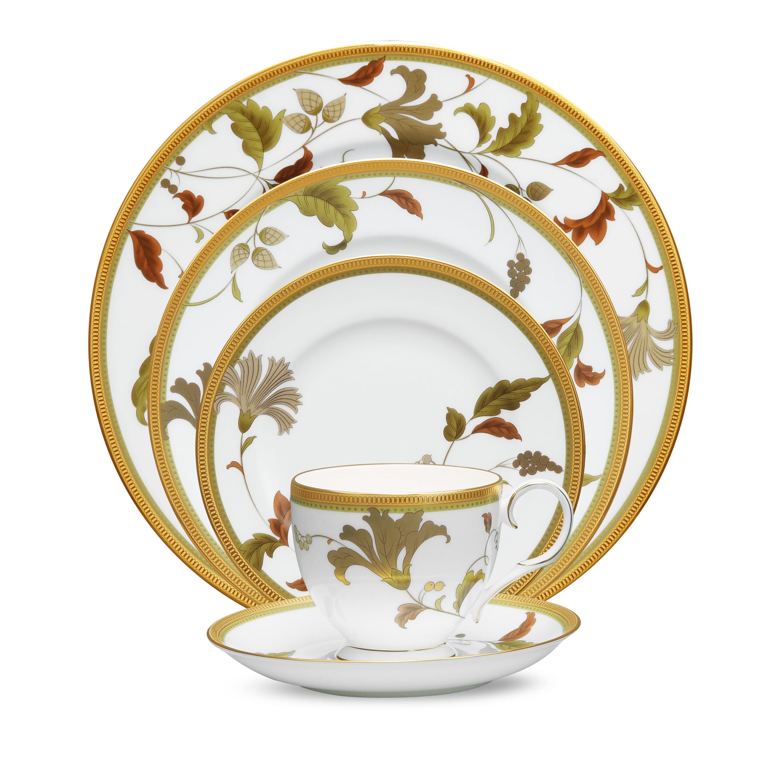 Noritake 96Pcs Dinner & Tea Set for 12 Person - Islay