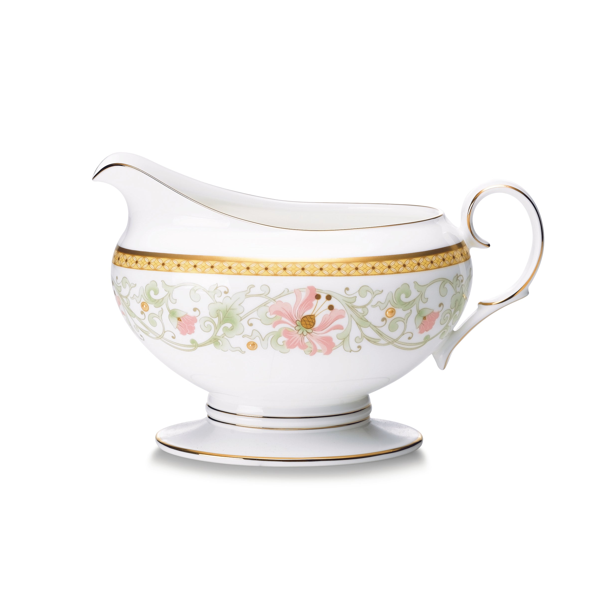 Noritake 96Pcs Dinner & Tea Set for 12 Person - Blooming Splendor