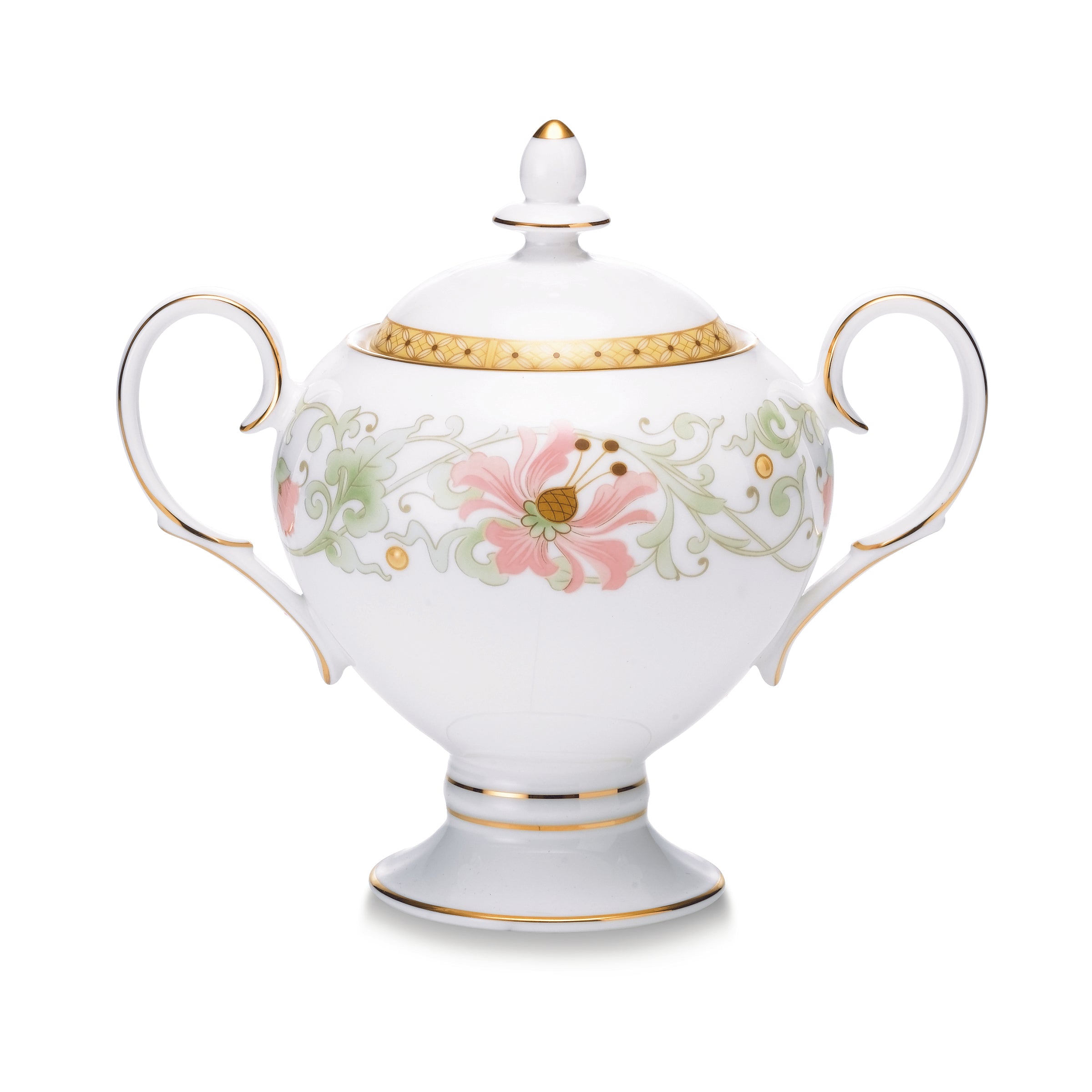 Noritake 96Pcs Dinner & Tea Set for 12 Person - Blooming Splendor