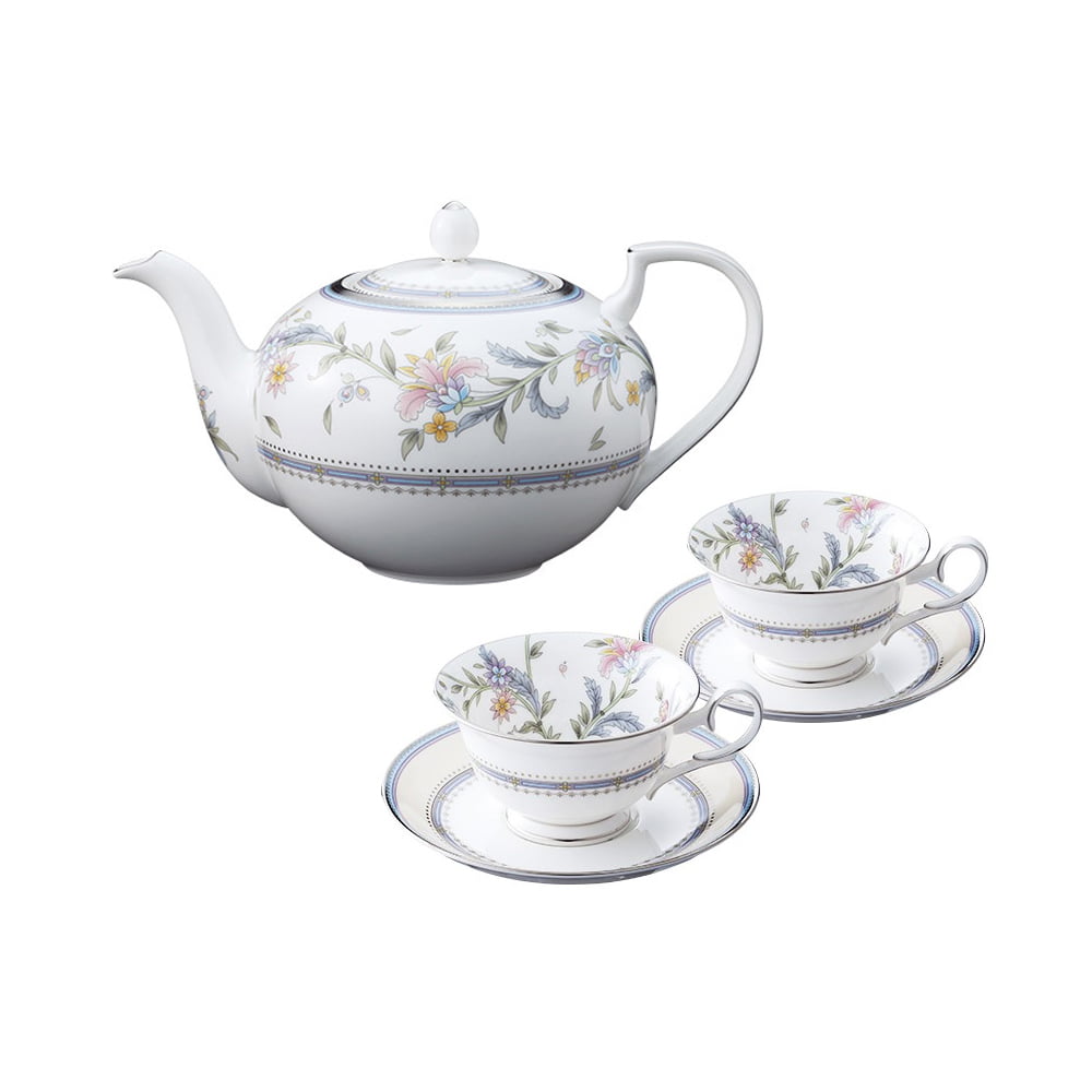 6PCS TEA FOR TWO WITH GIFT BOX - JARDIN FLEURI