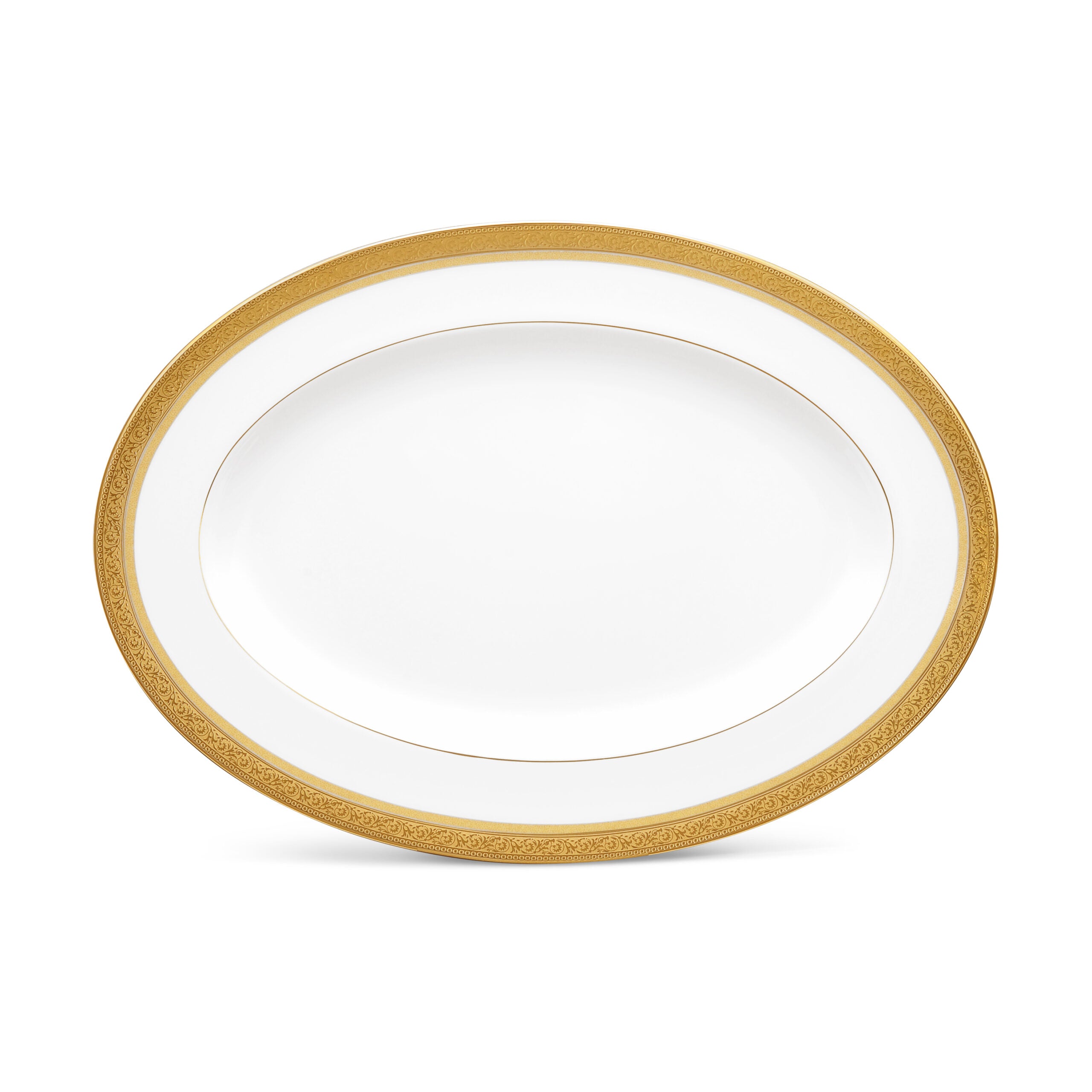 Noritake 47Pcs Dinner & Tea Set for 8 Person - Summit Gold