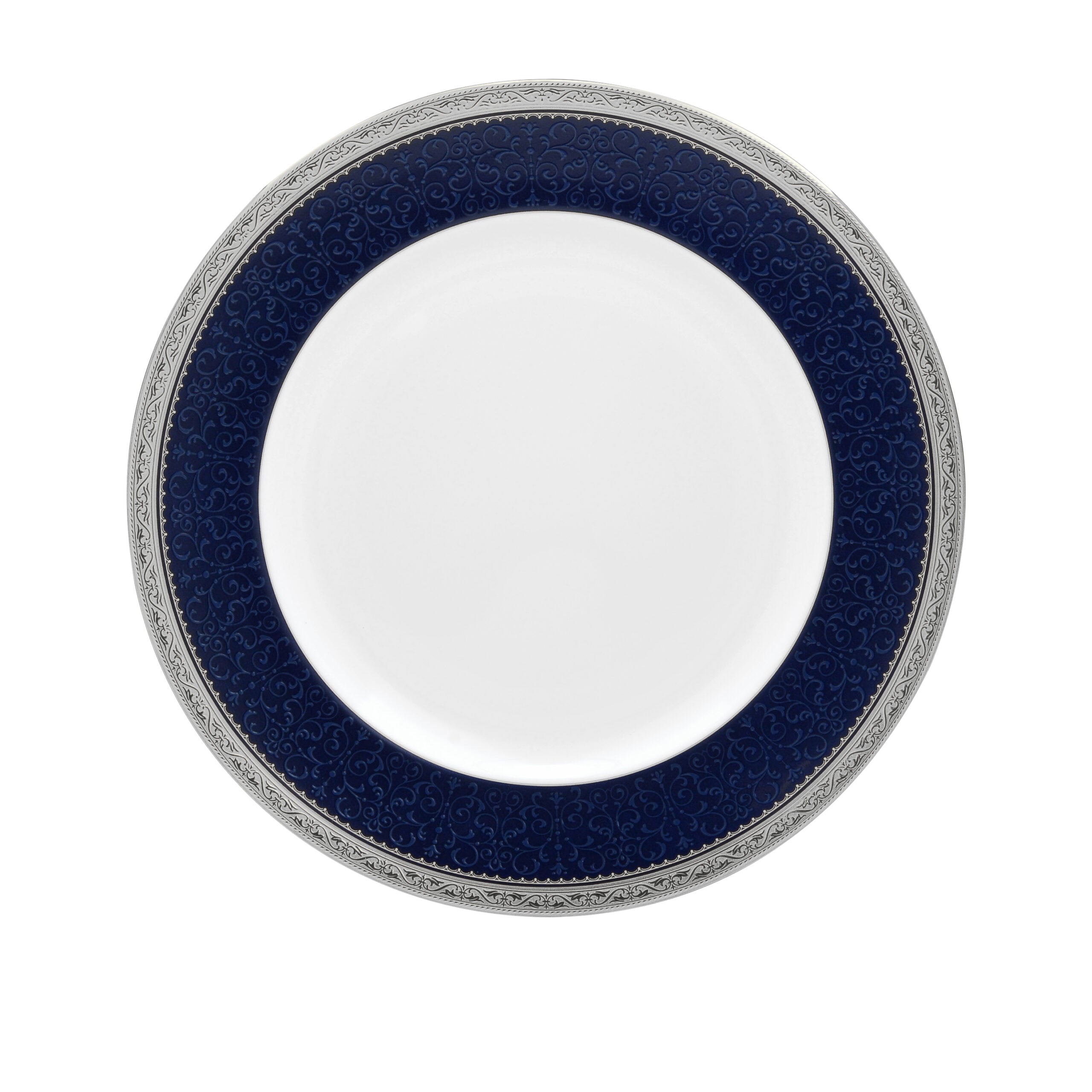 Noritake 96Pcs Dinner & Tea Set for 12 Person - Odessa Cobalt Platinum