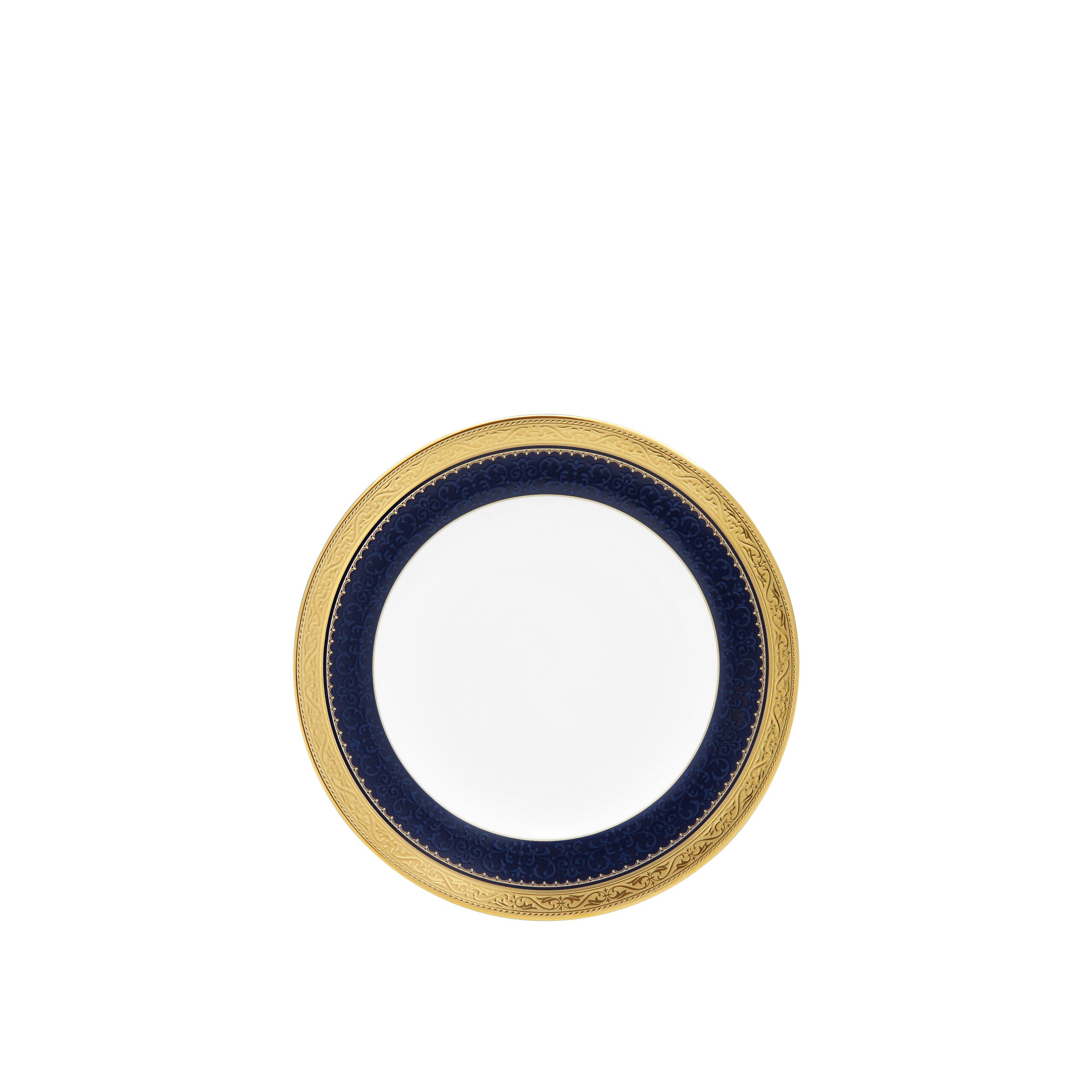 Noritake 96Pcs Dinner & Tea Set for 12 Person - Odessa Cobalt Gold