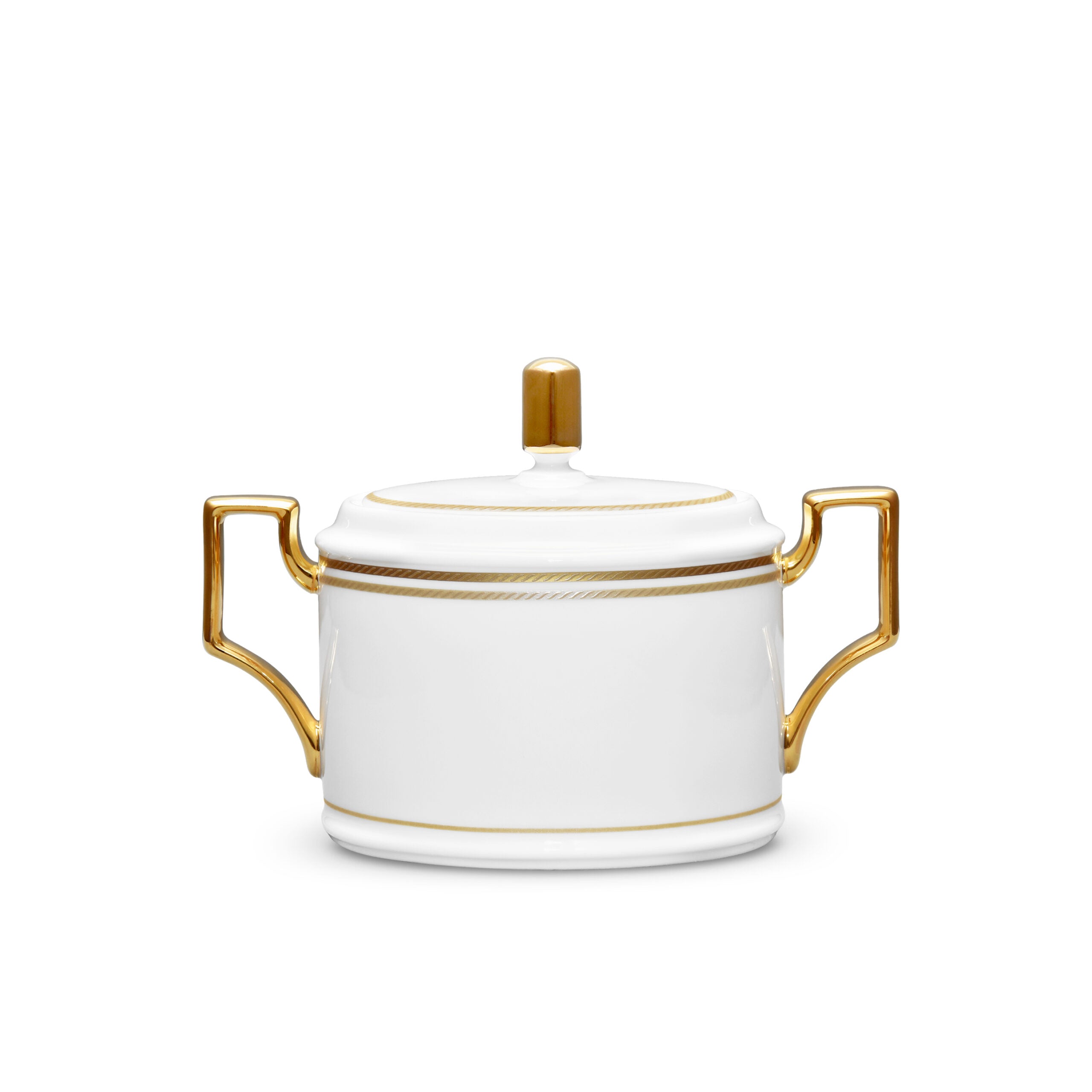 Noritake 24Pcs Tea Set W/Dinner Plate-Aidan Gold