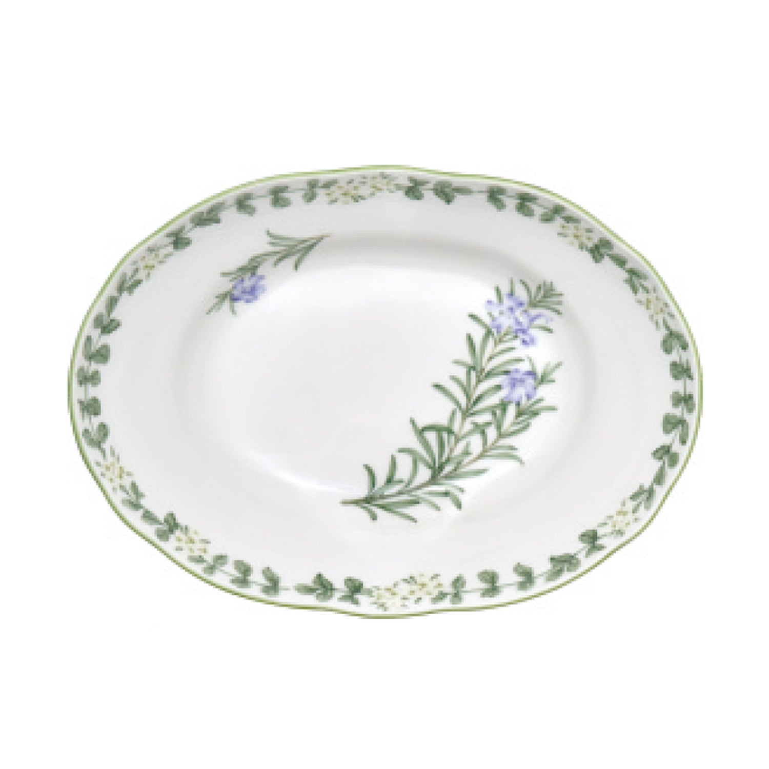 OVAL VEGETABLE 25CM-ENGLISH HERBS