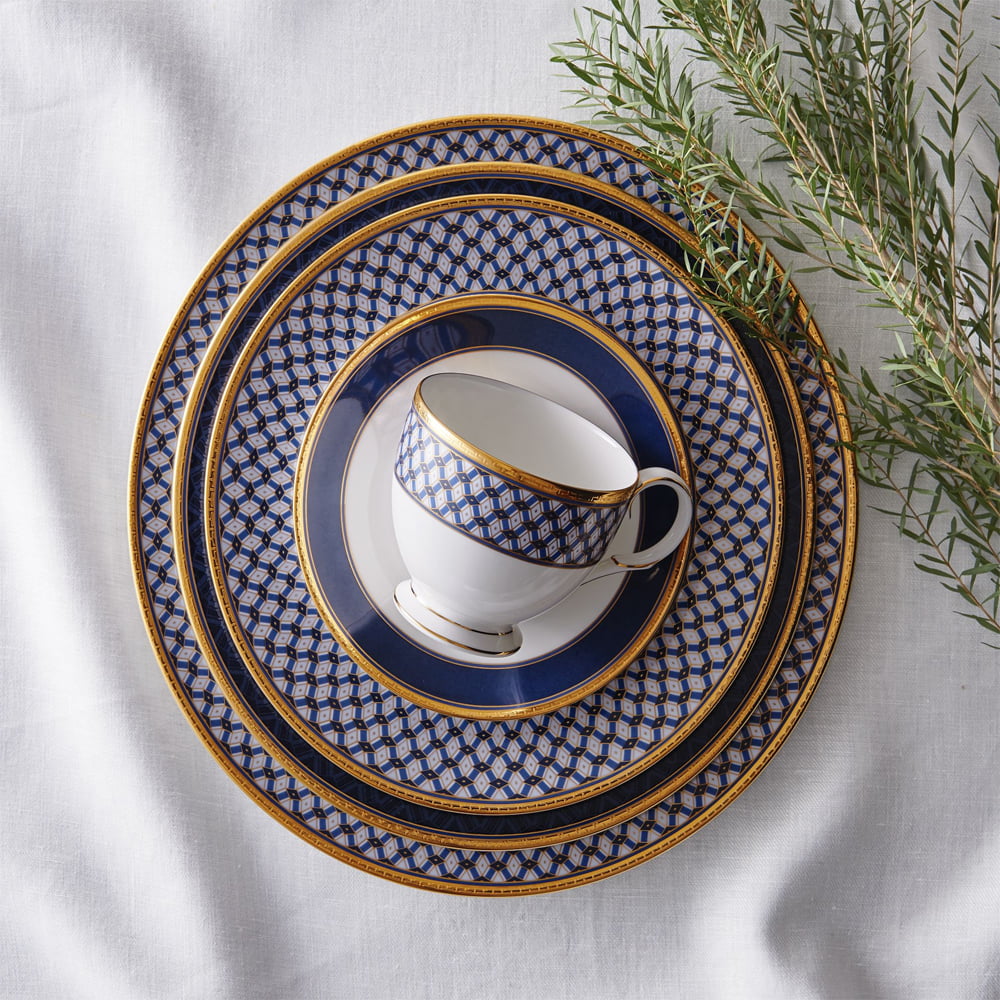 Noritake 47Pcs Dinner & Tea Set for 8 Person - Blueshire