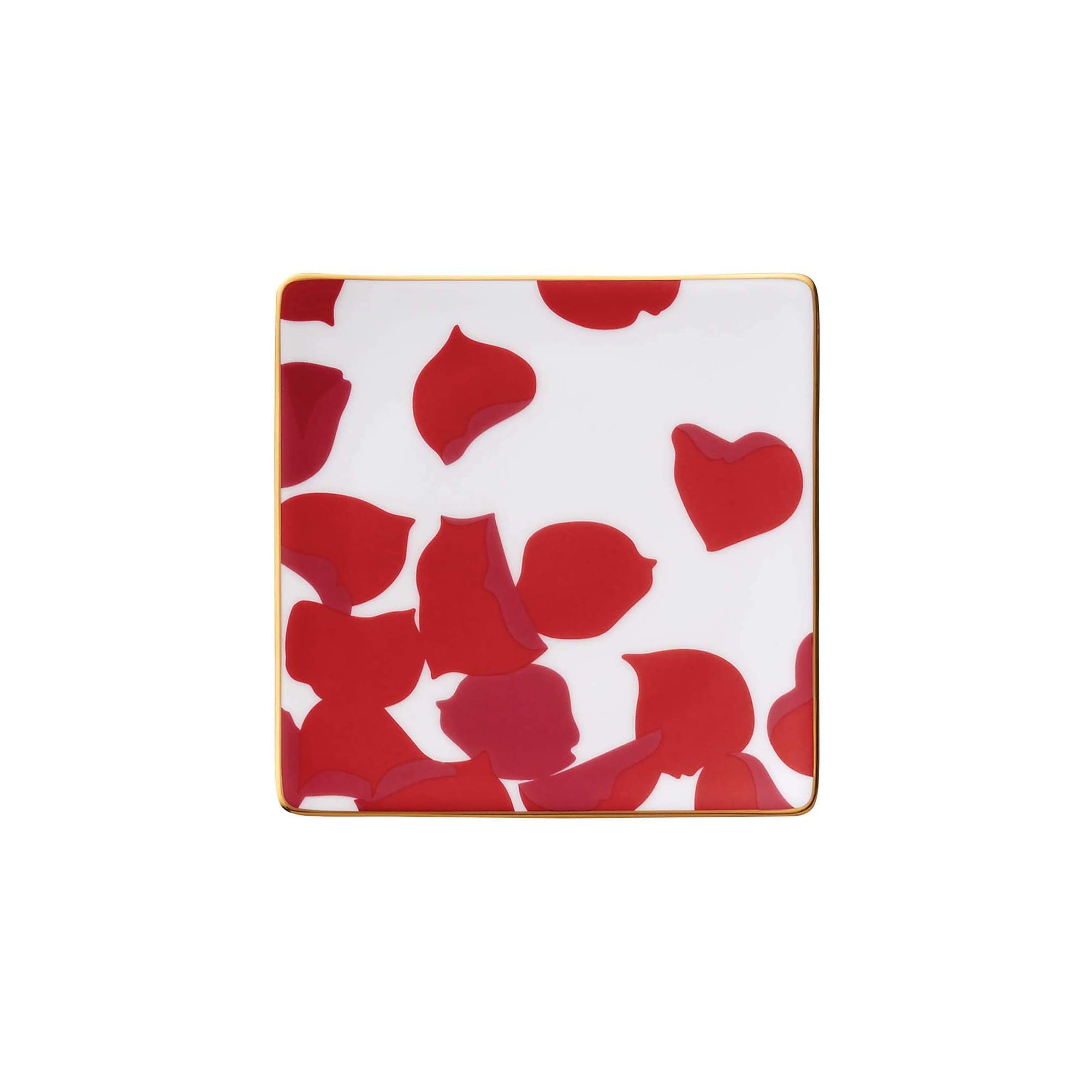 Noritake Square Plate 15.1Cm - Rosa Rossa