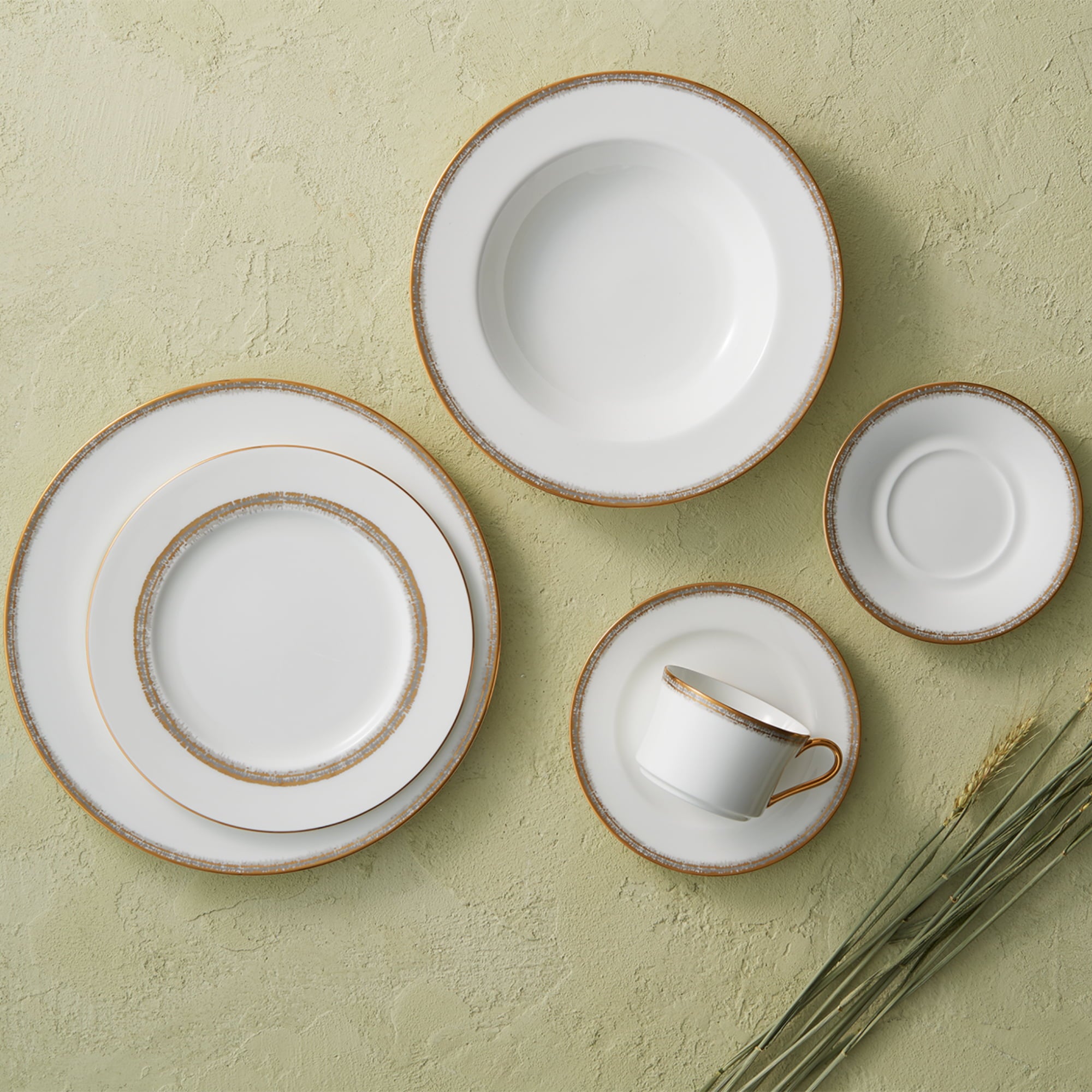 Noritake 24Pcs Tea Set For 6 Persons - Haku