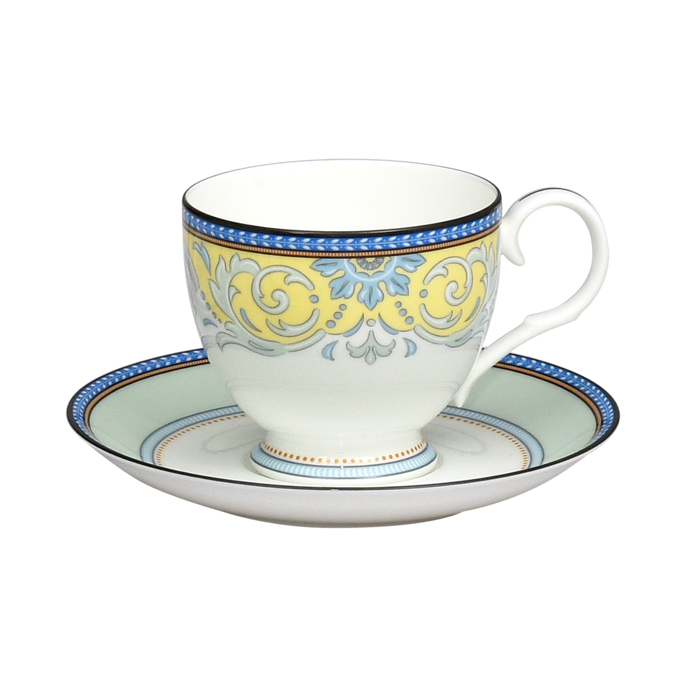 Noritake 33Pcs Dinner Set with Teapot for 6 Person - Menorca Palace