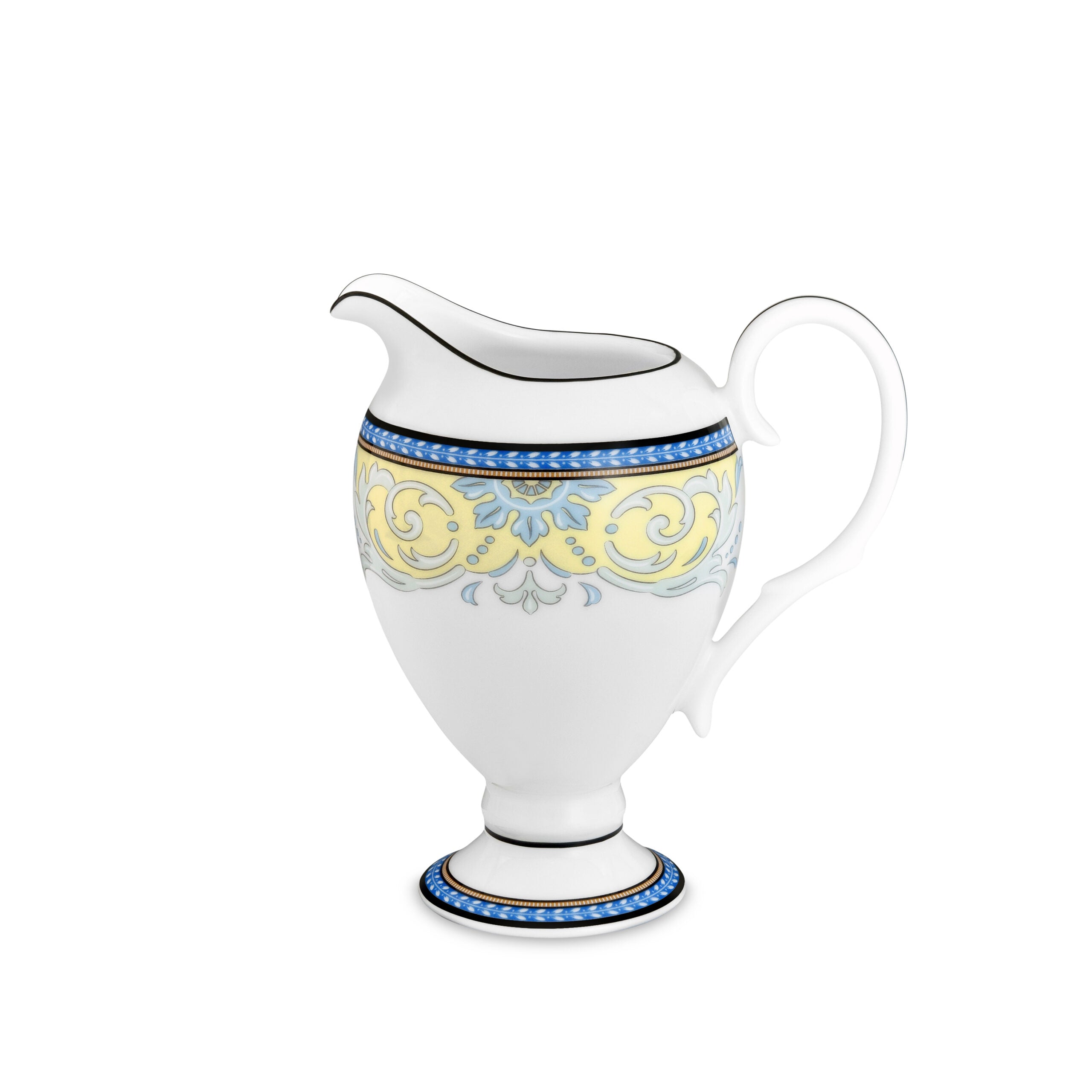 Noritake 47Pcs Dinner & Tea Set with Teapot for 8 Person - Menorca Palace