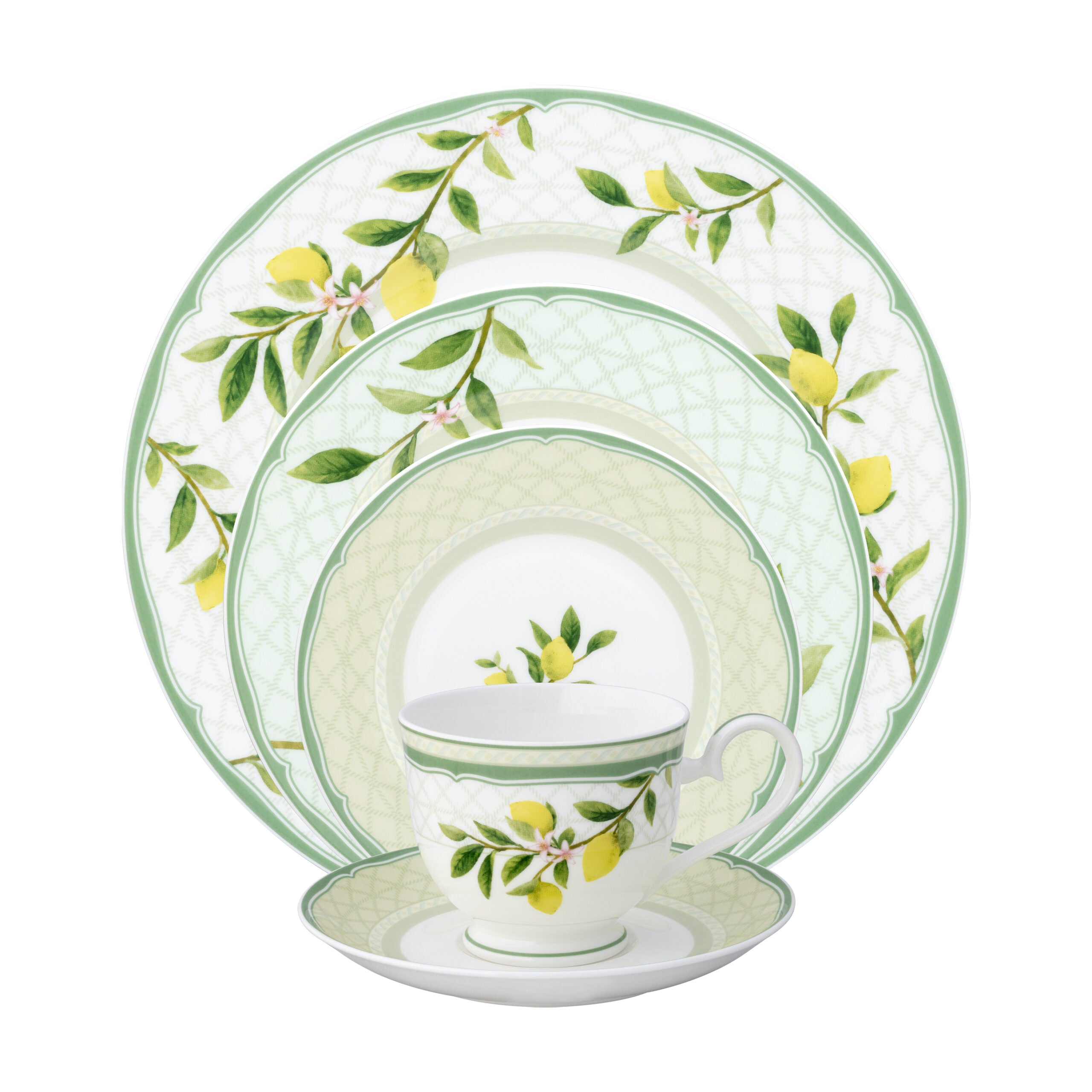 Noritake 47Pcs Dinner & Tea Set for 8 Person - Sorrento Breeze