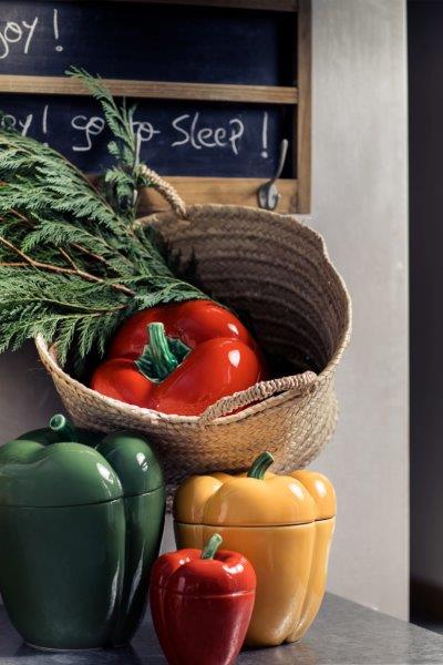 Bordallo Pinheiro Medium Box Red - Pepper