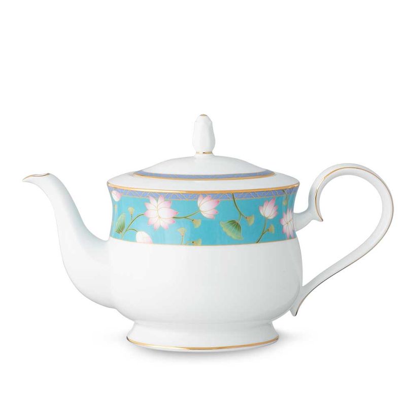 Noritake 96Pcs Dinner & Tea Set for 12 Person - Lotus Fountain