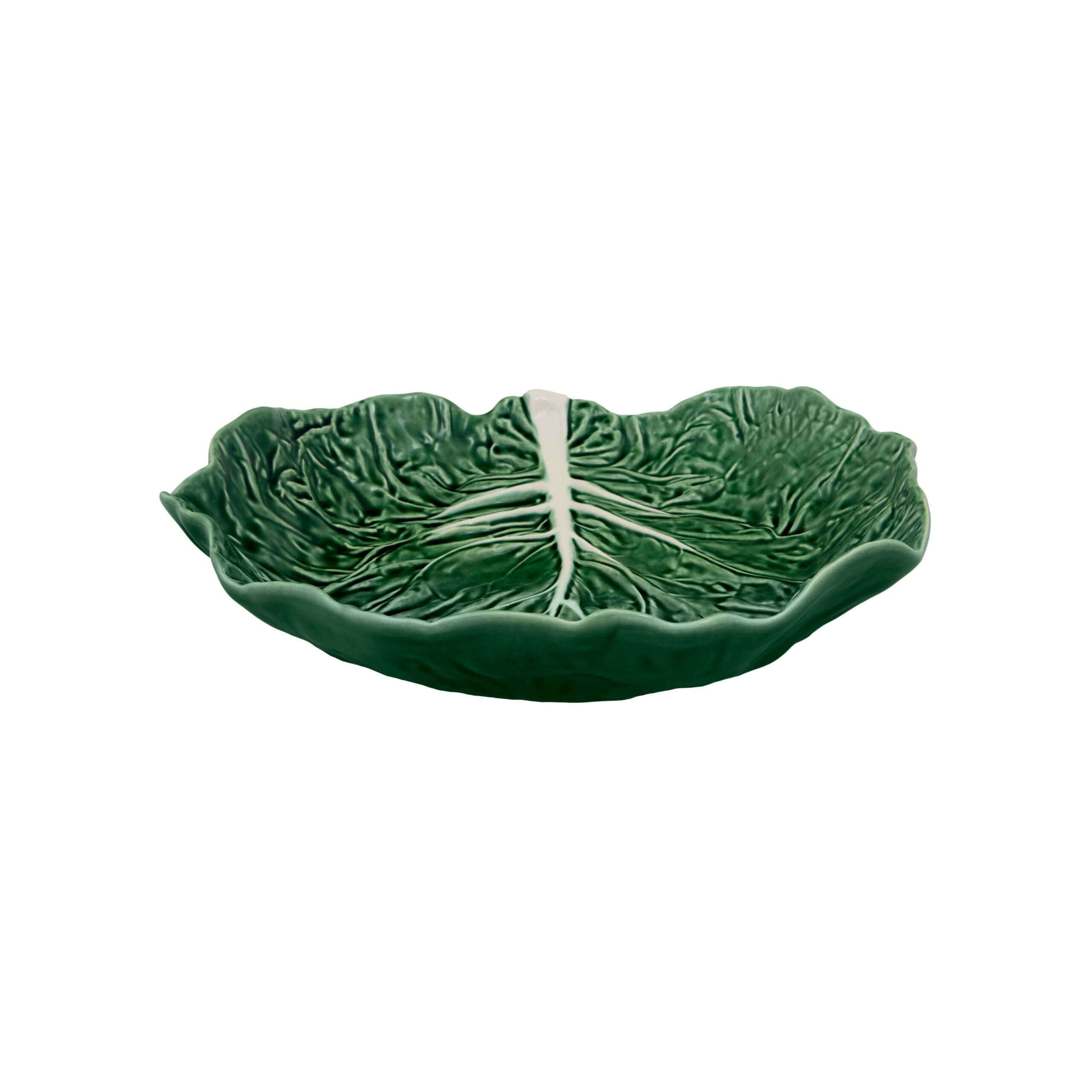 Bordallo Pinheiro Medium Salad Bowl 32.5cm – Natural Cabbage