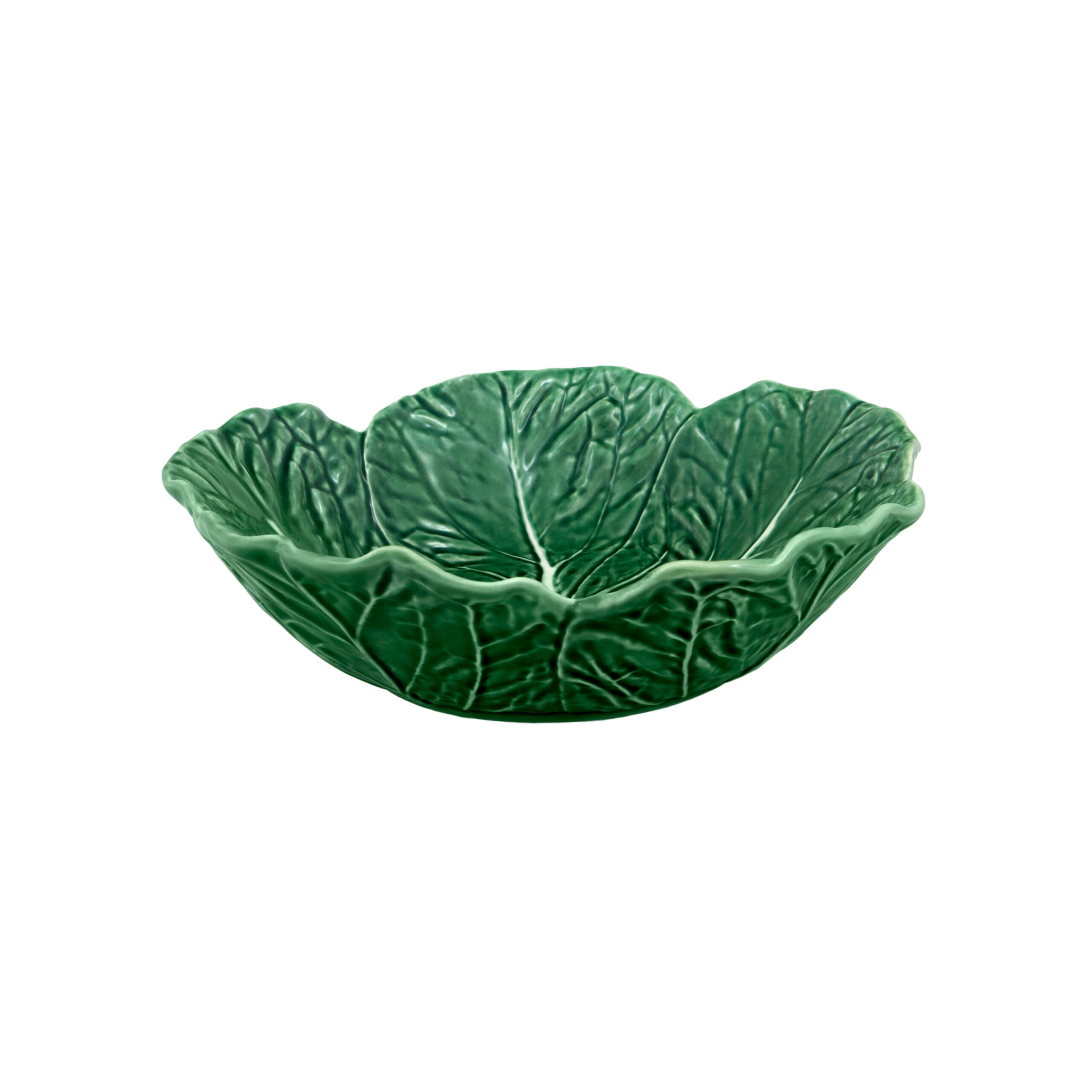 Bordallo Pinheiro Large Bowl 29cm - Natural Cabbage