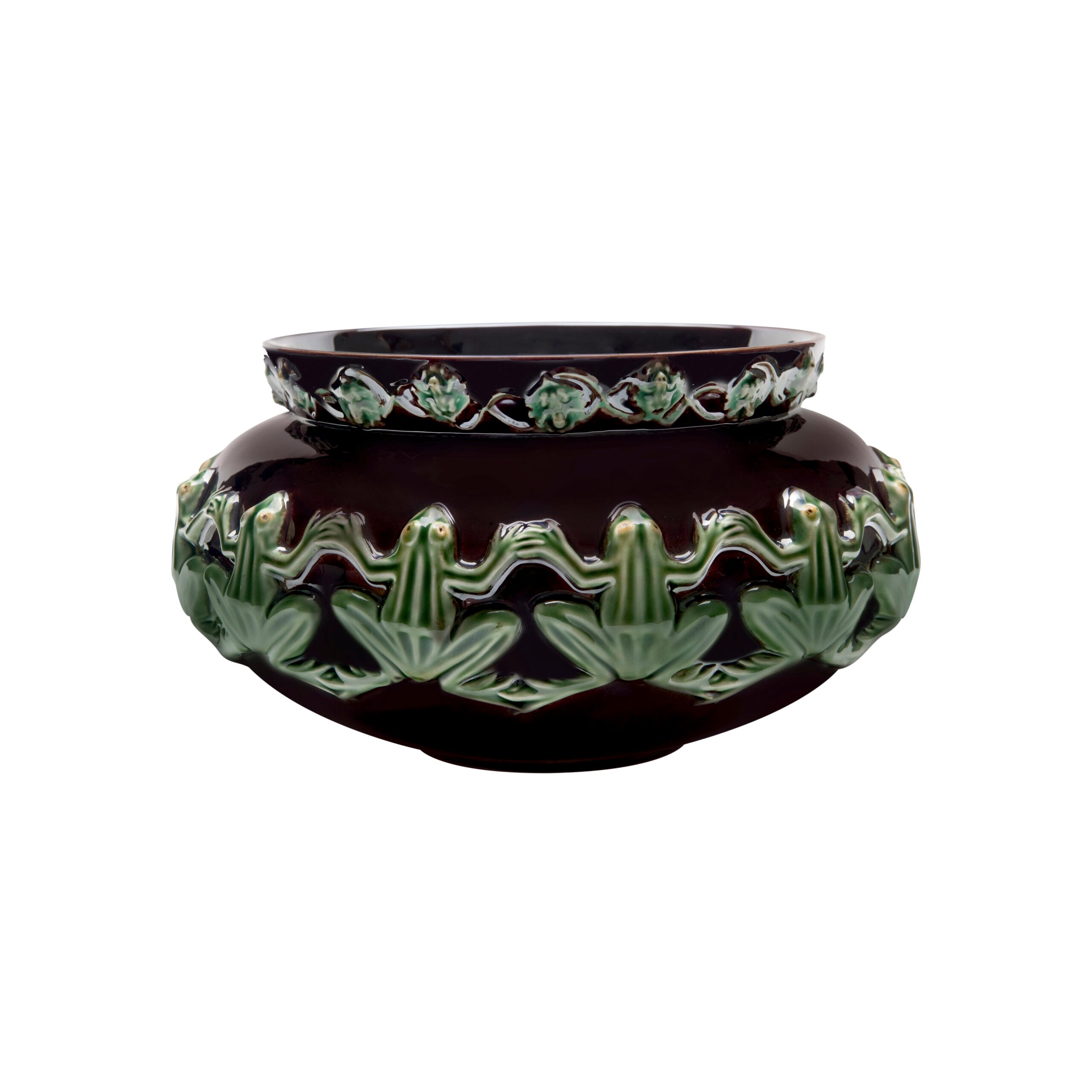 Bordallo Pinheiro Cachepot Frogs - Frogs