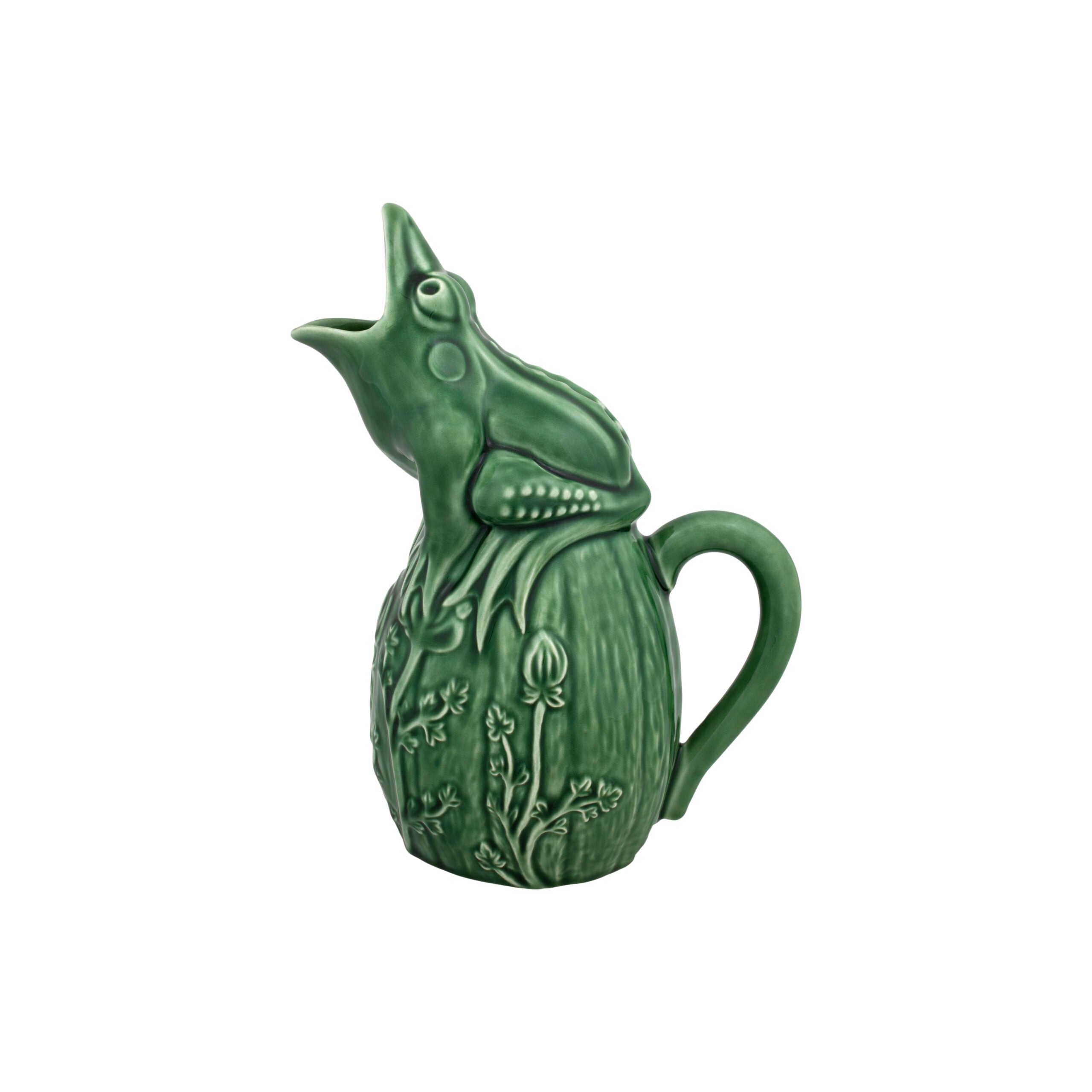 Bordallo Pinheiro Pitcher Frog Green - Pitcher