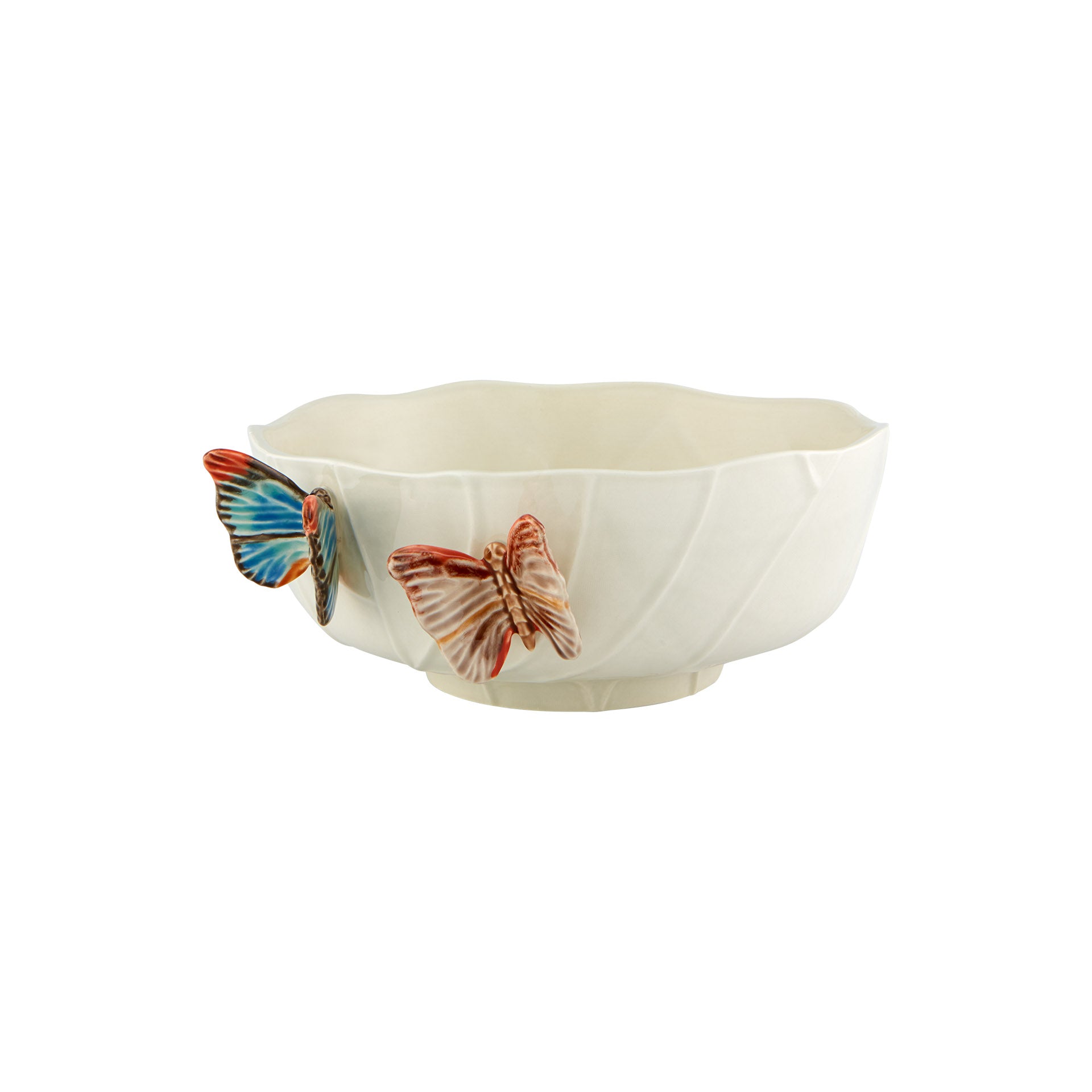 Bordallo Pinheiro Large Salad Bowl 4L - Cloudy Butterflies