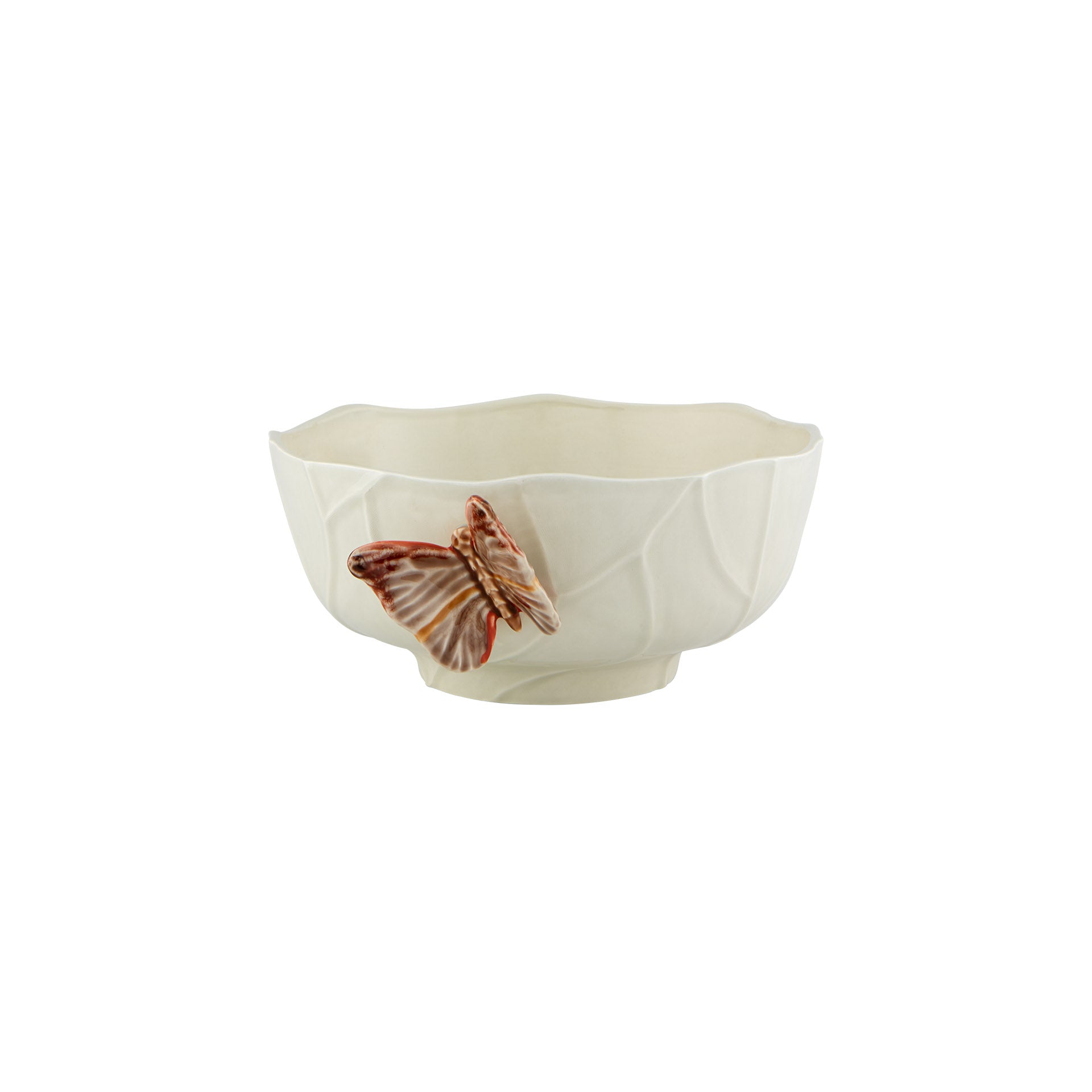 Bordallo Pinheiro Small Salad Bowl 3L - Cloudy Butterflies