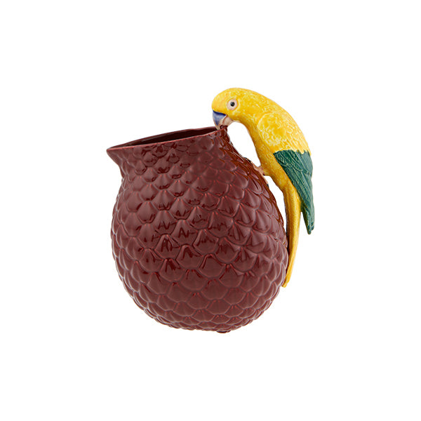 Bordallo Pinheiro Jug 2L with macaw - Amazónia
