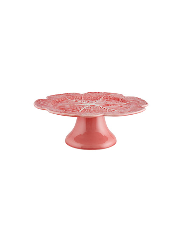 Pre-Order Bordallo Pinheiro Cake Stand 31cm - Cabbage Rose