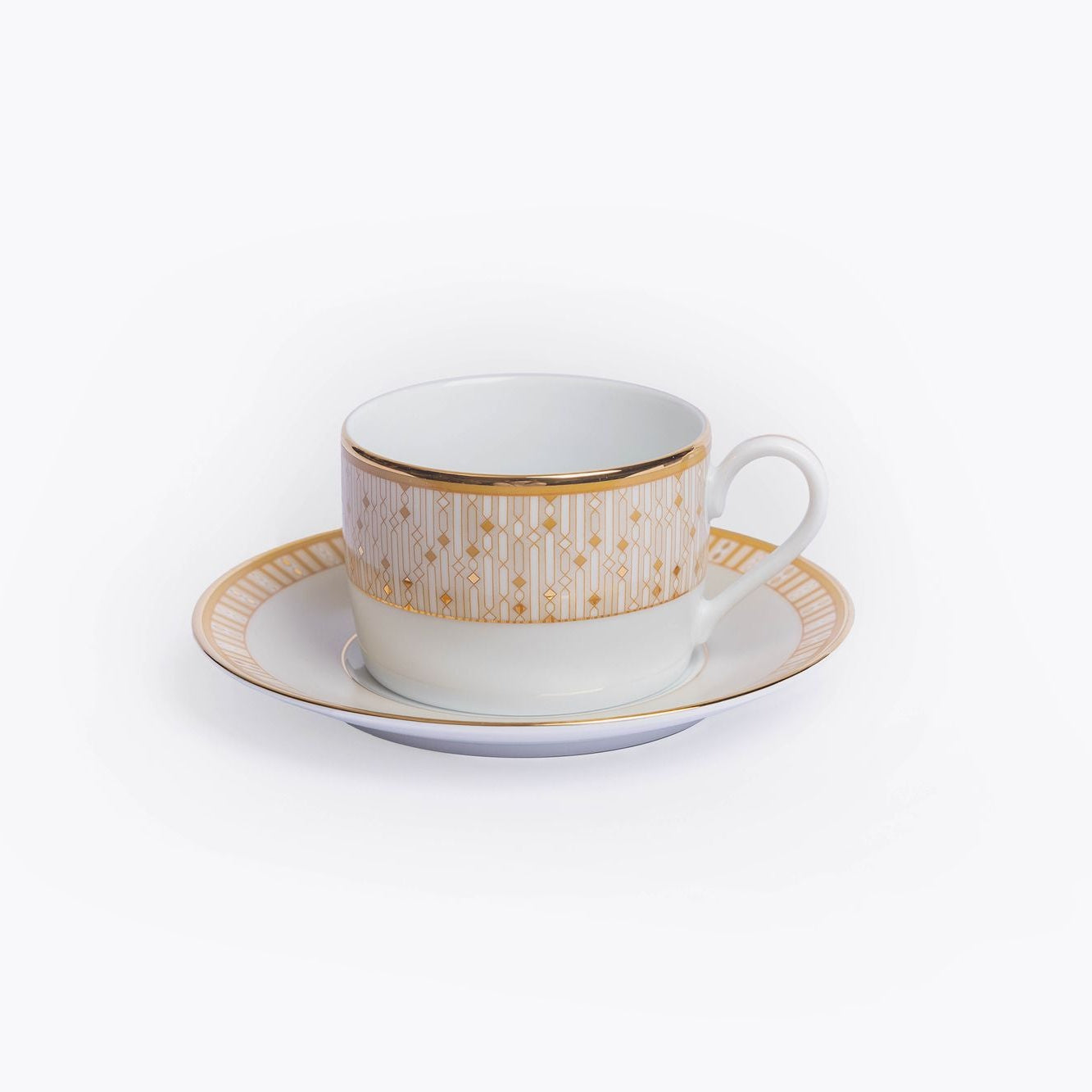 Noritake Cup & Saucer -Radiant Whispers