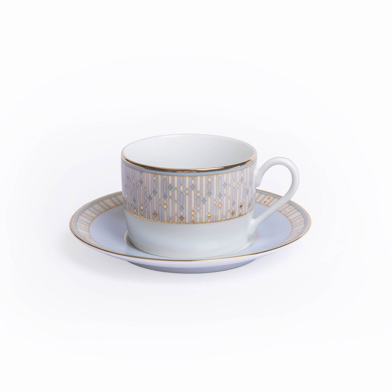 Noritake Cup & Saucer -Radiant Whispers