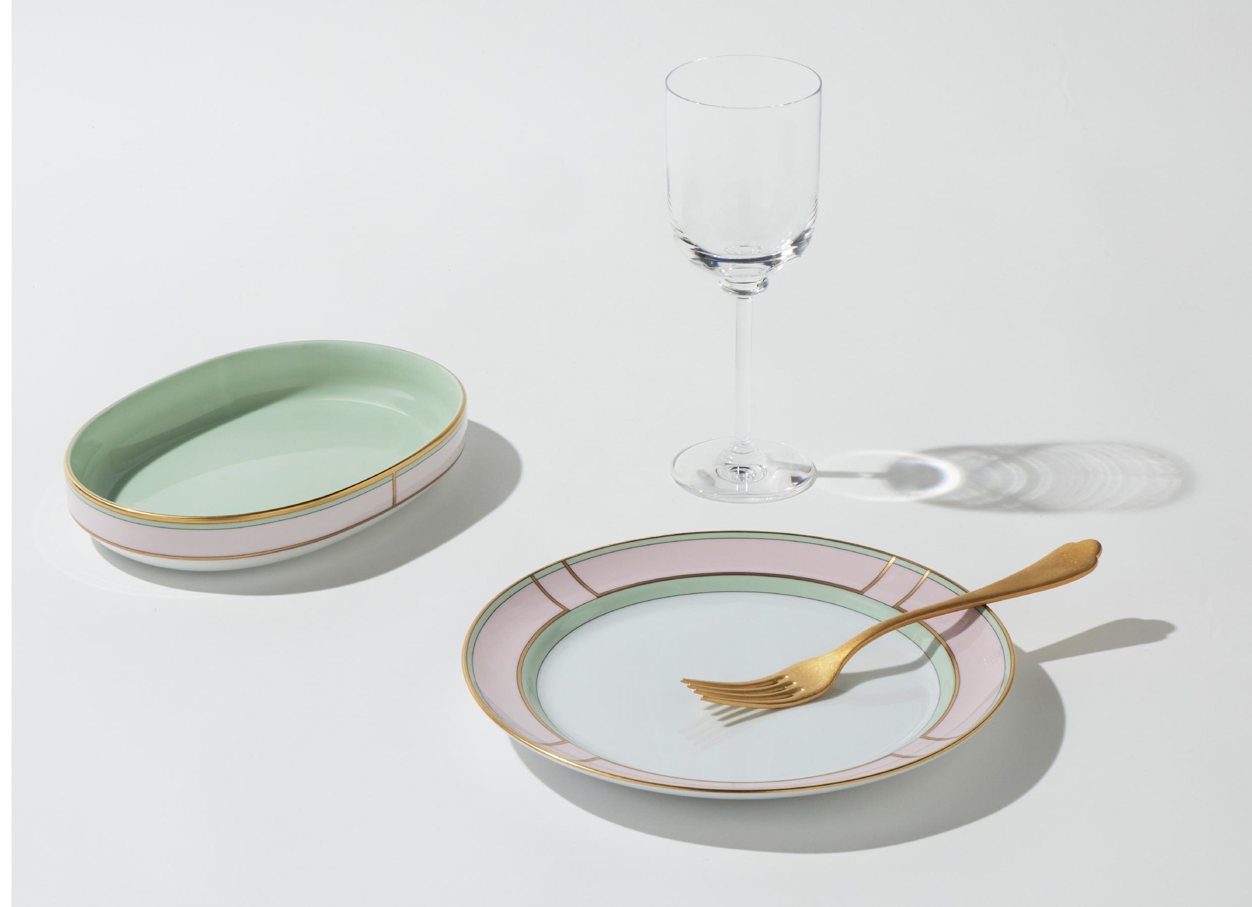 Ginori 1735 Flat Plate 24cm - Diva Rosa