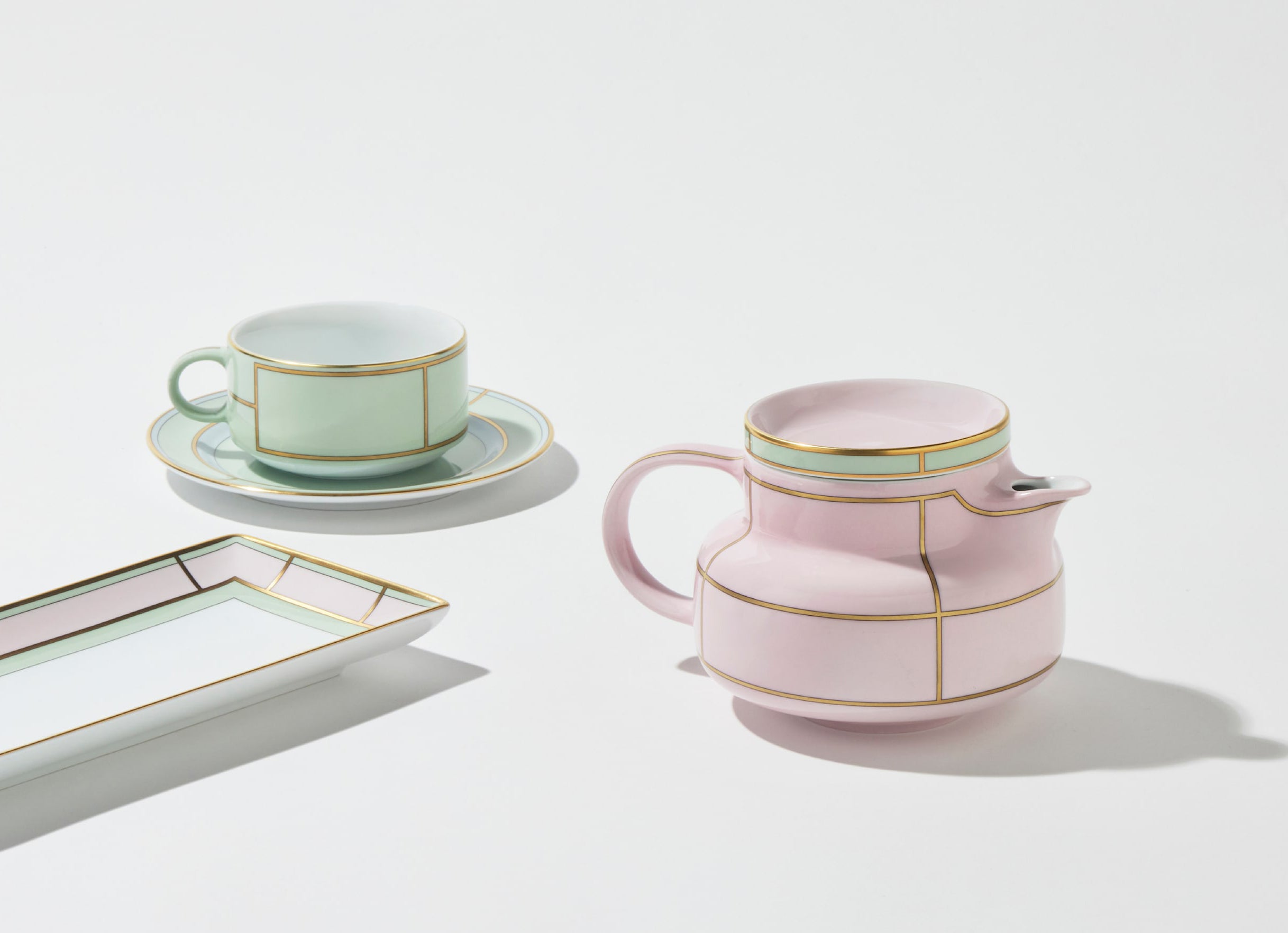 Ginori 1735 Teapot w/ Cover 770cc - Diva Rosa