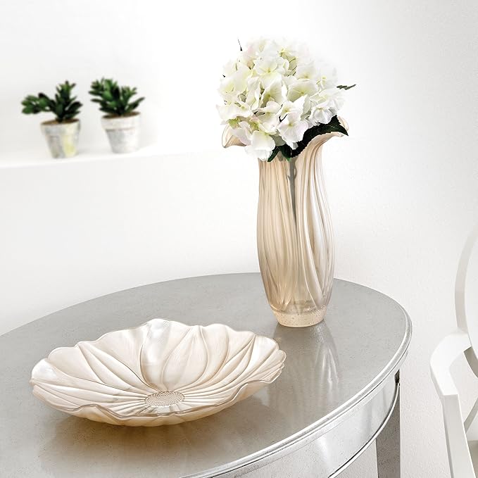 IVV Magnolia Centrepiece 41cm Pearly Ivory Decoration