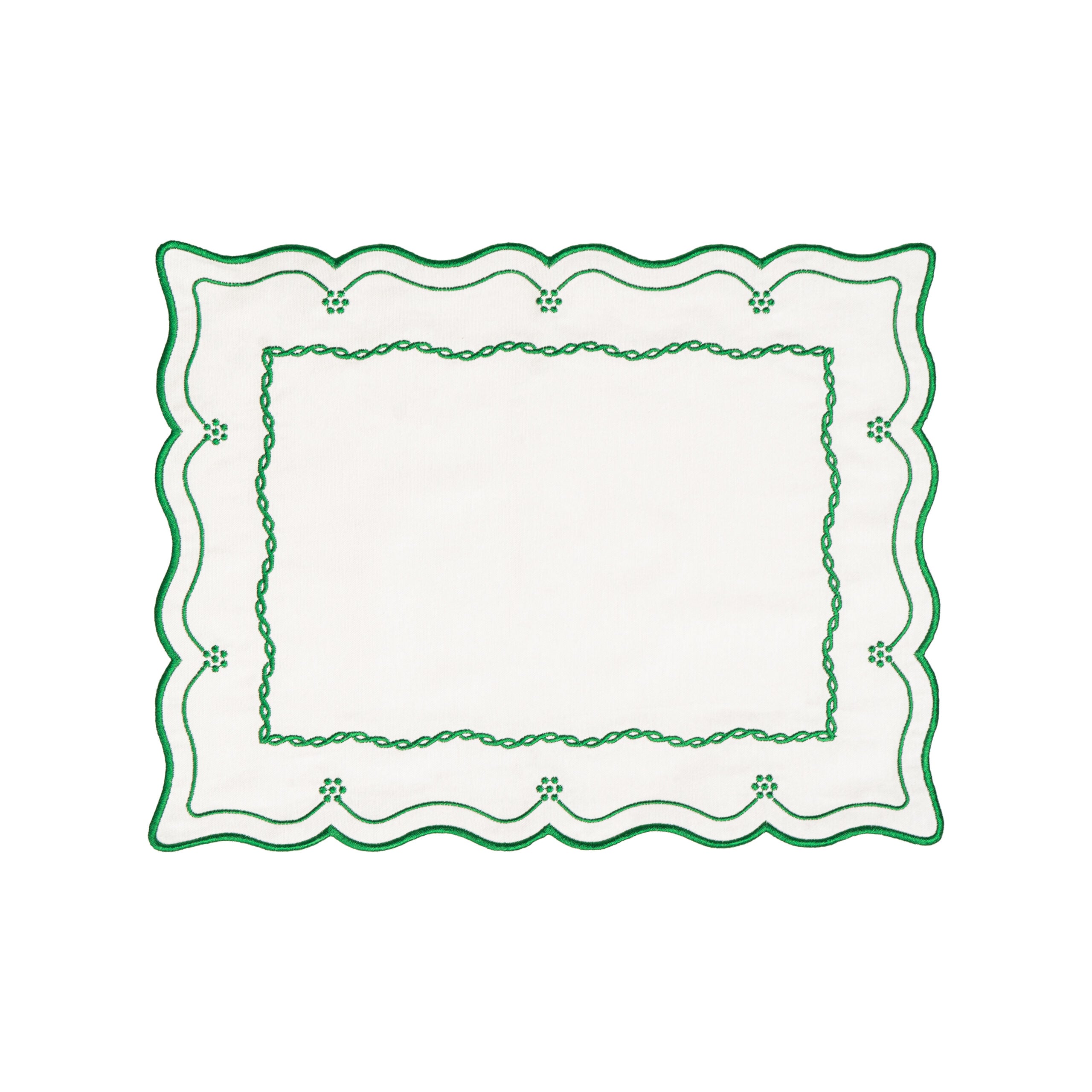 Artemis Malin Tanimi Placemat - Dark Green