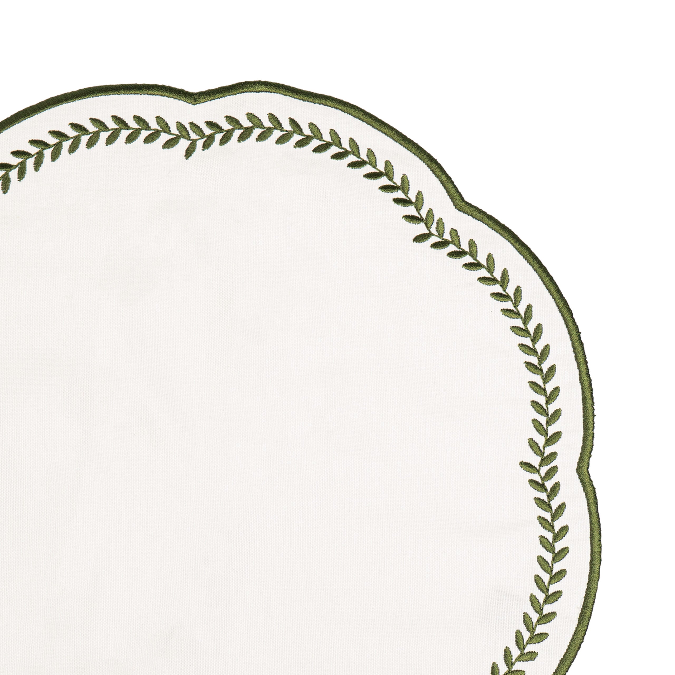 Artemis Botanica Placemat - Dark Green