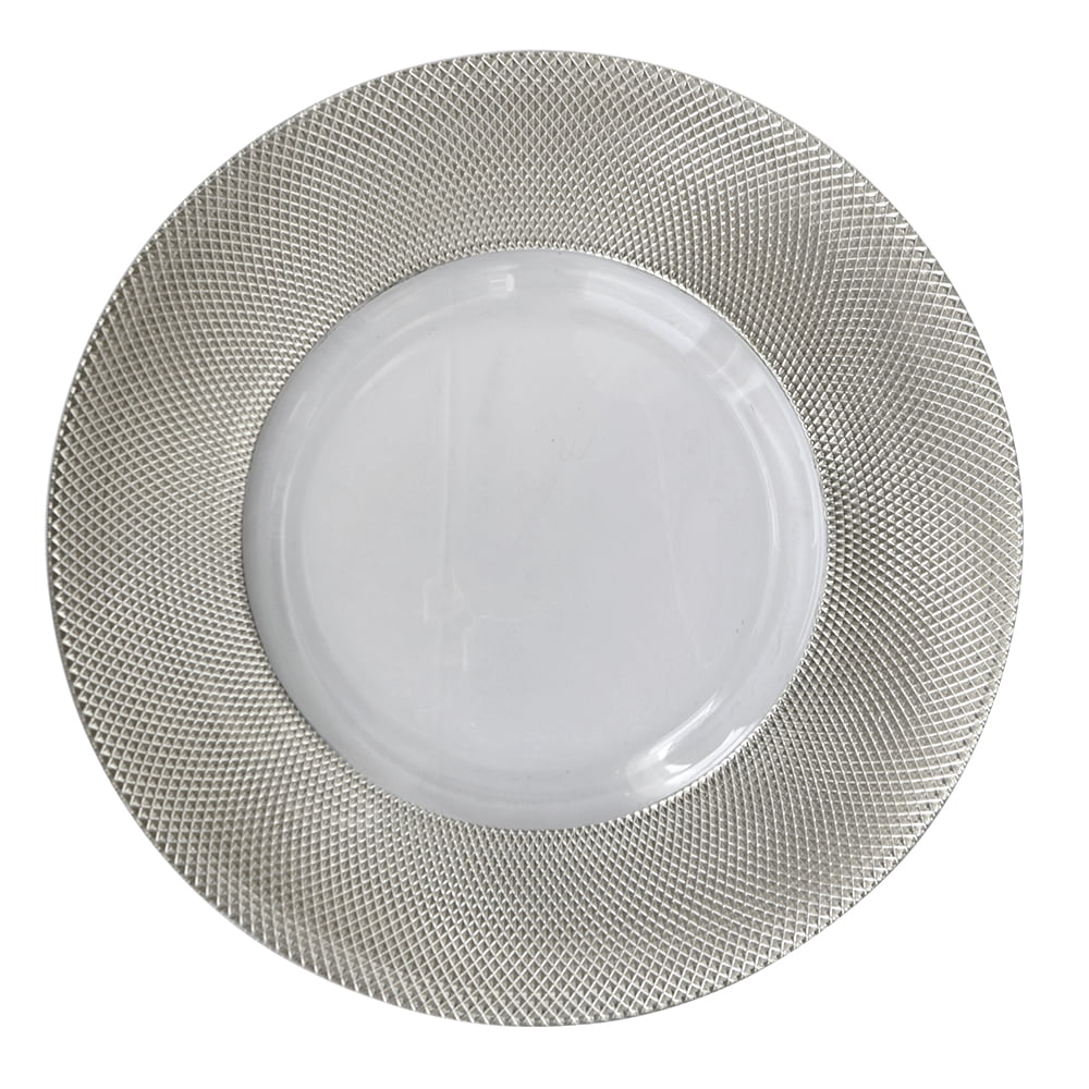 Artemis Charger Plate - Jewel Silver