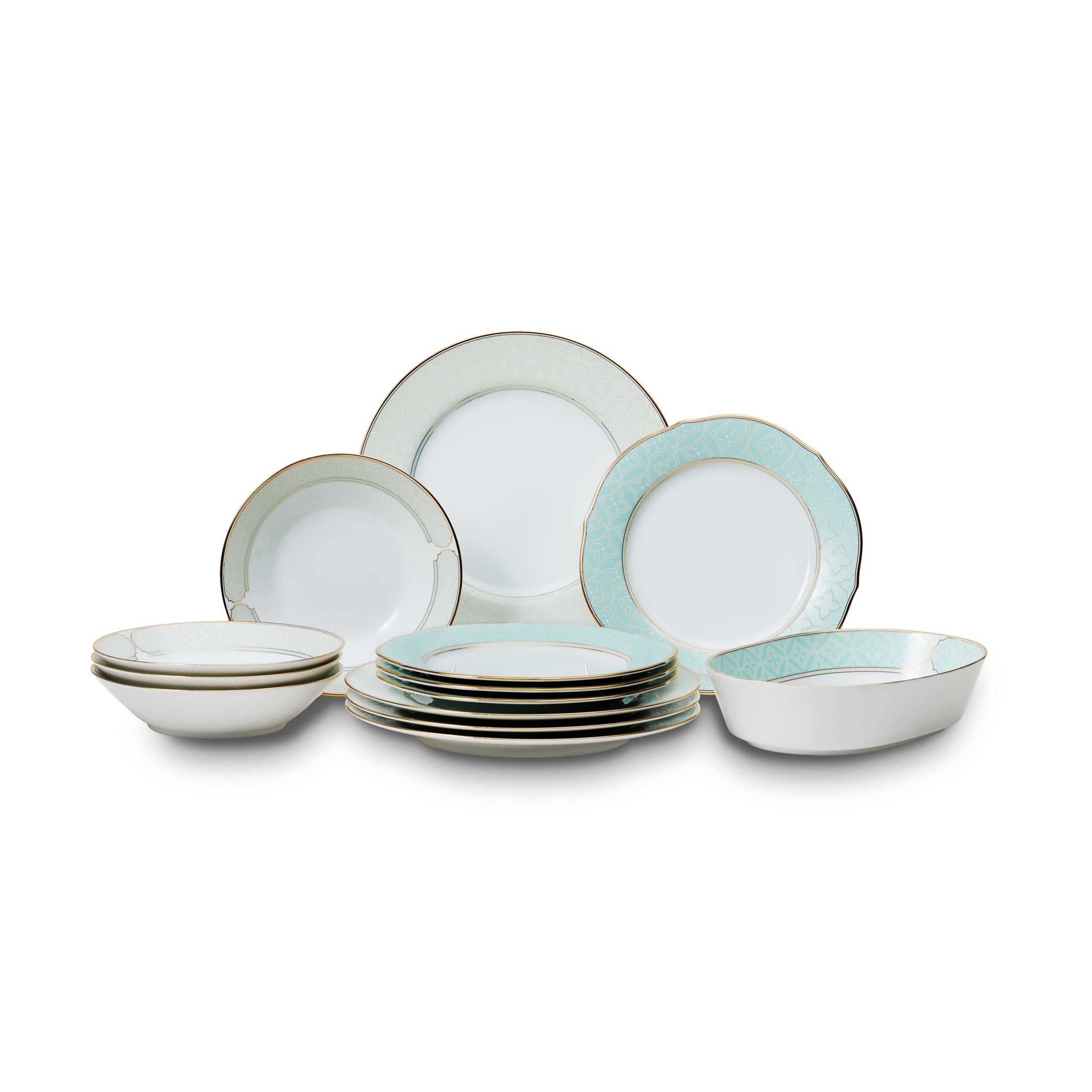 Noritake 13Pcs Dinner Set For 4 Person-Mayfair