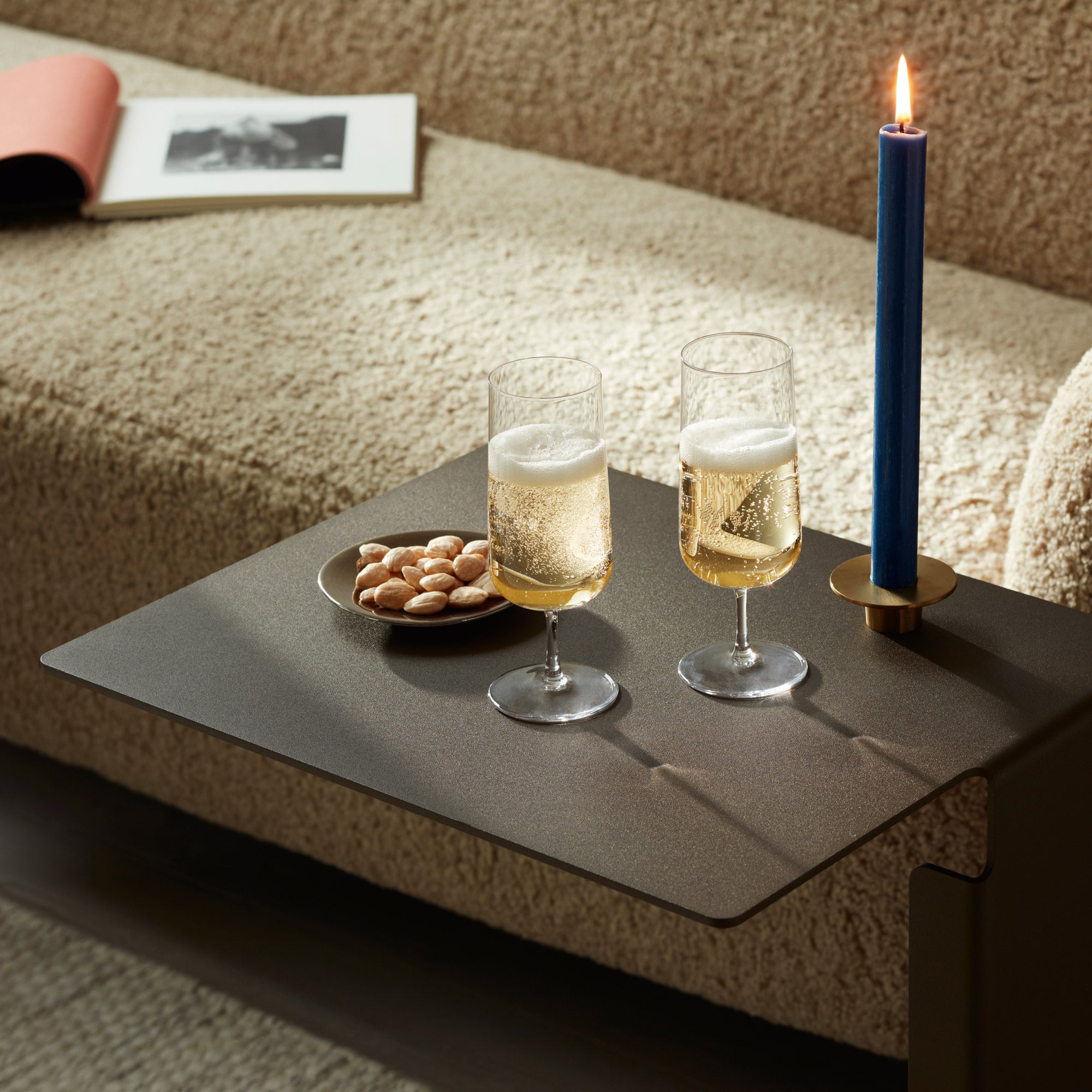 LSA International Arc Champagne Flute 240ML Clear x4