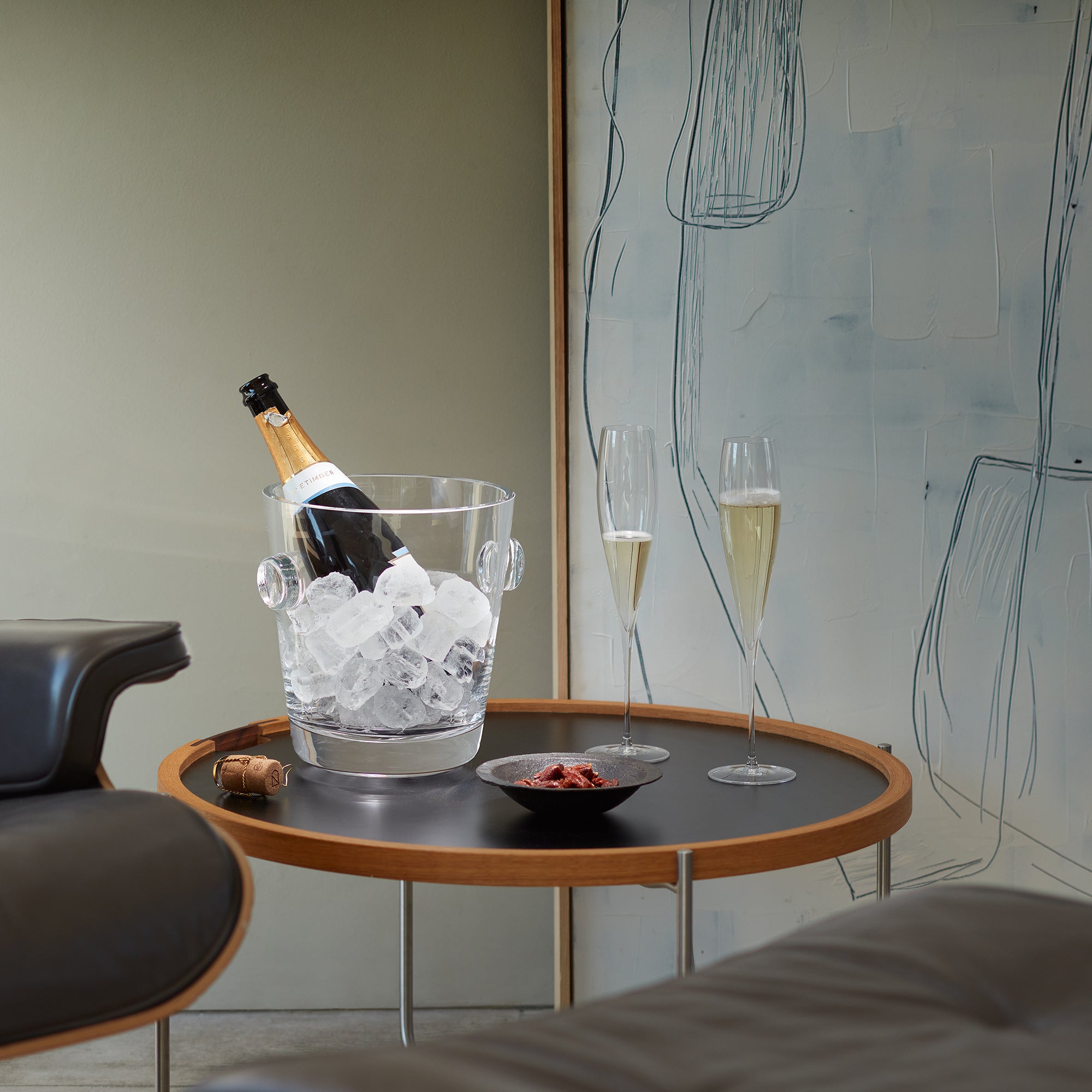 LSA International Madrid Champagne Bucket H23cm Clear