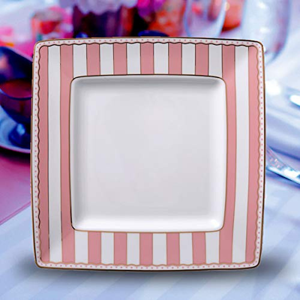 Noritake Carnivale Breakfast Set Pink W/Gift Box