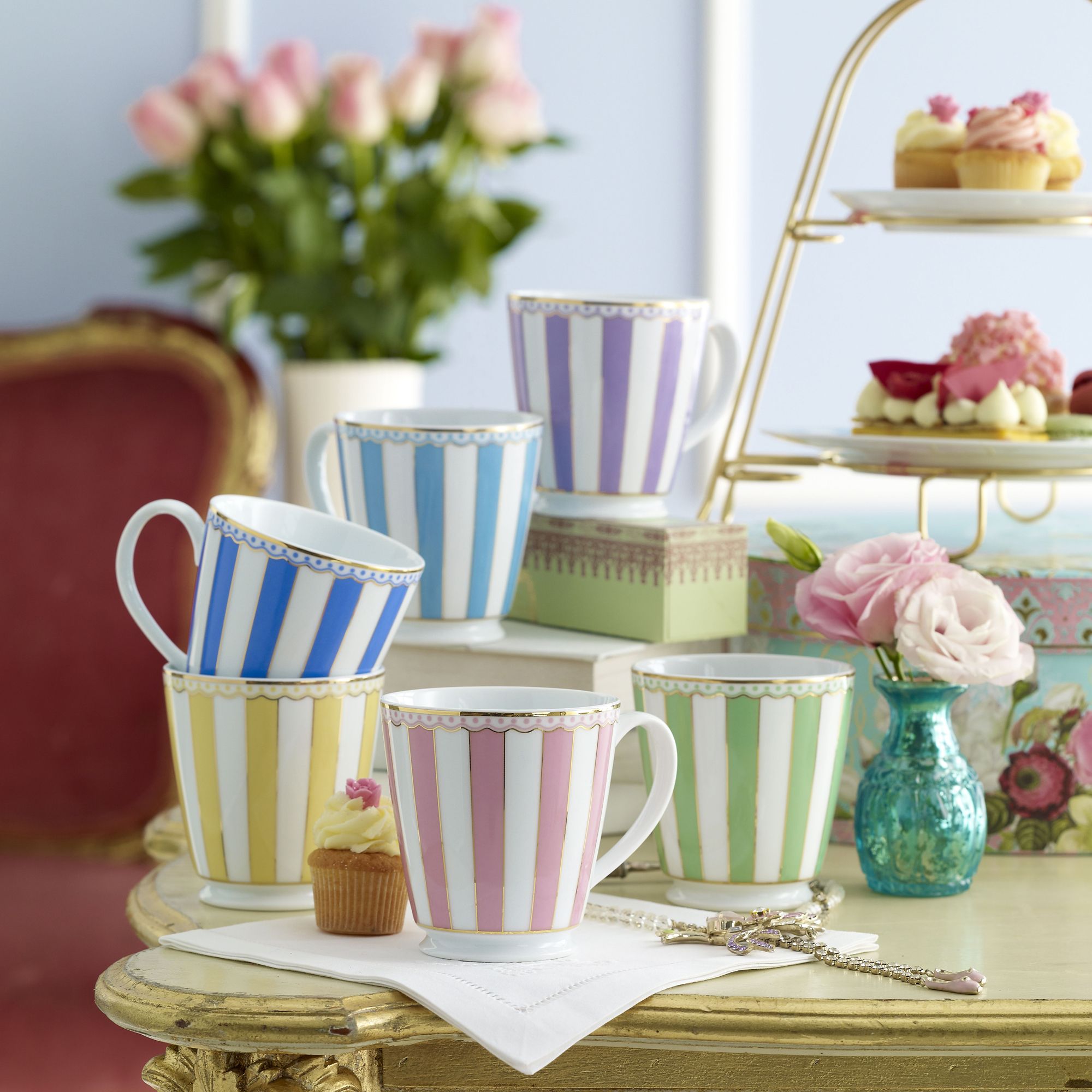 Noritake Carnivale Blue Mug 370Cc