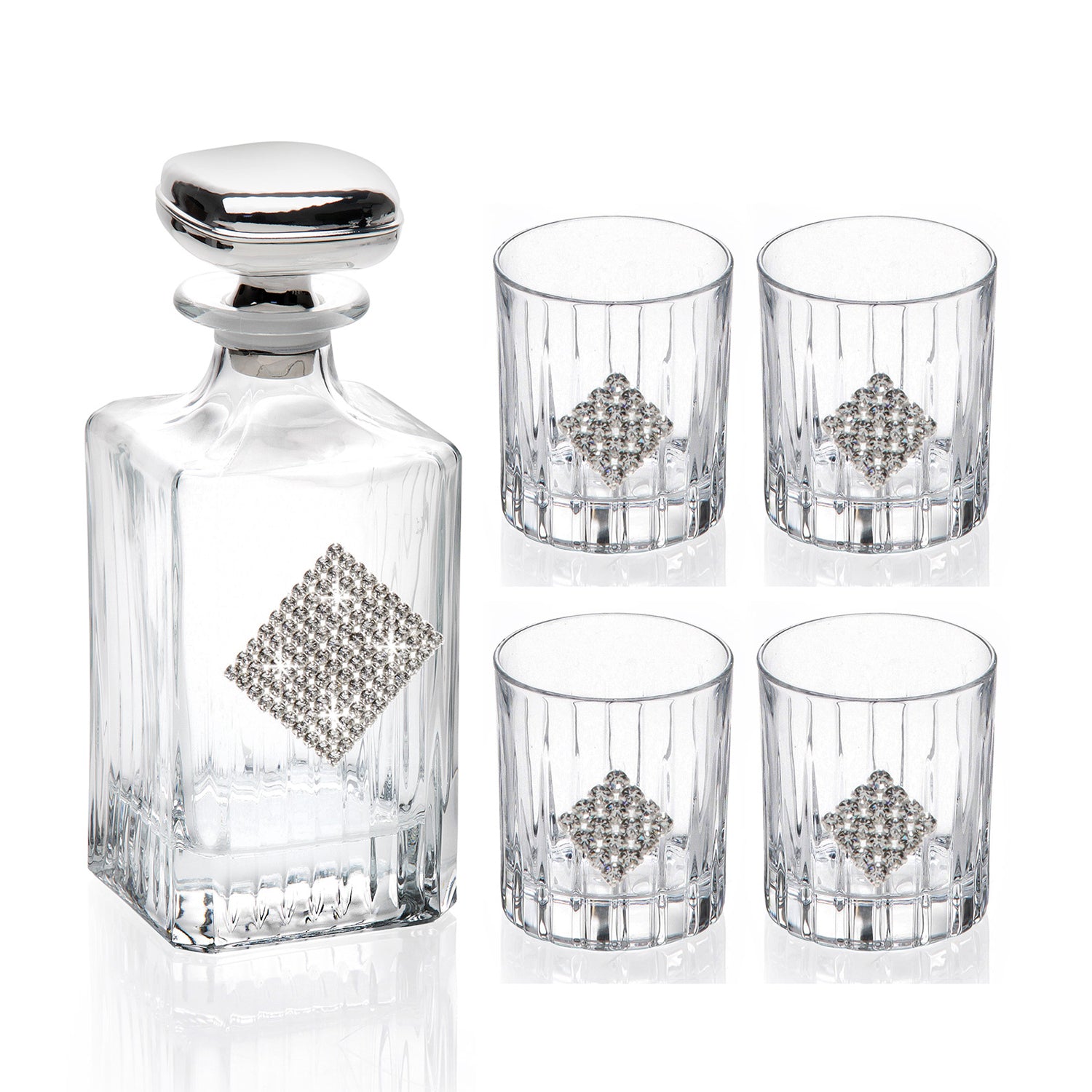 Chinelli 6Pcs Whisky/Bot Timeless Rombo Regina