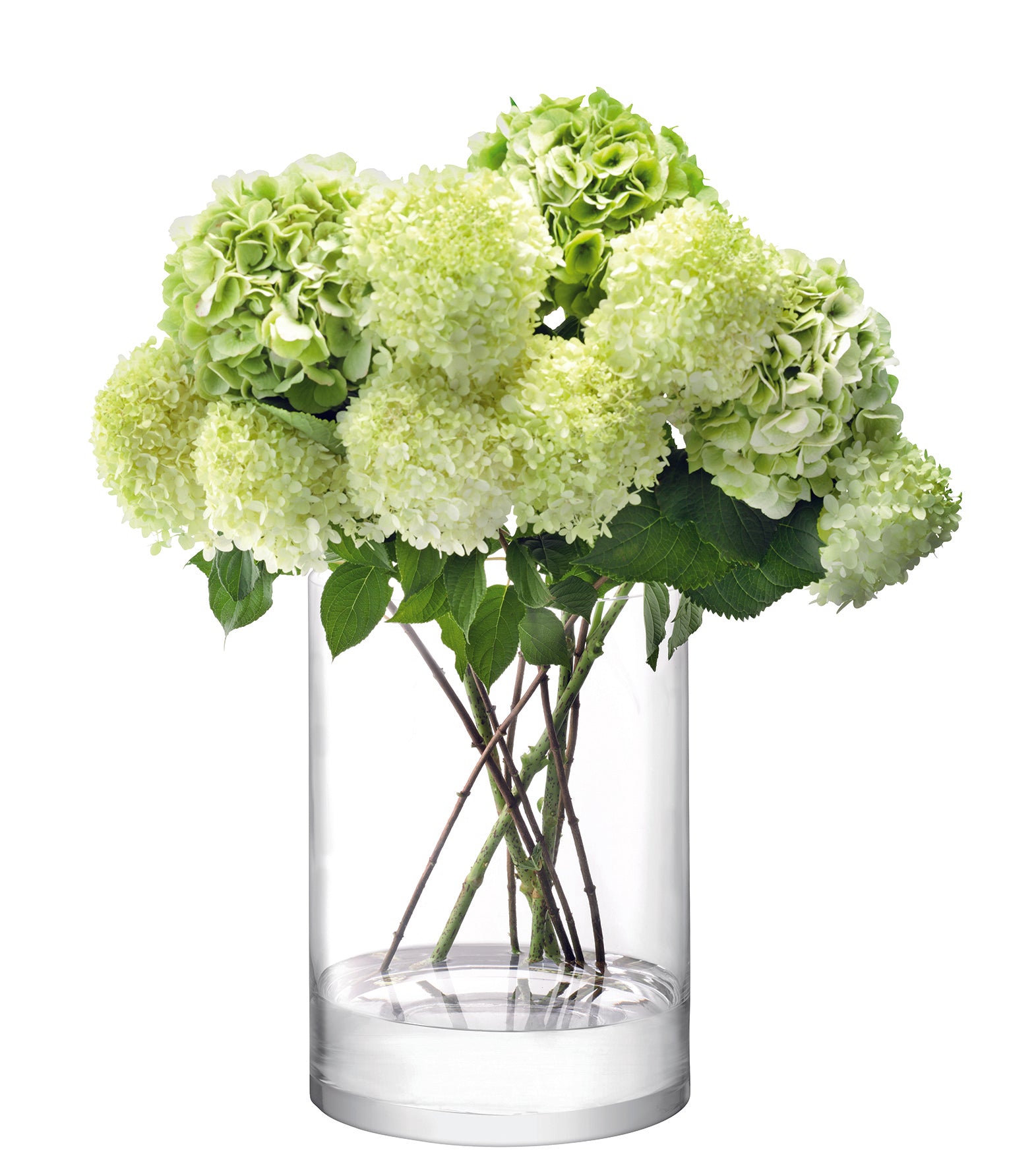 COLUMN VASE/CANDLEHOLDER H40 X Ø30CM CLEAR