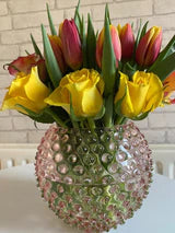 Klimchi Hobnail Vase 18cm (Rosaline)