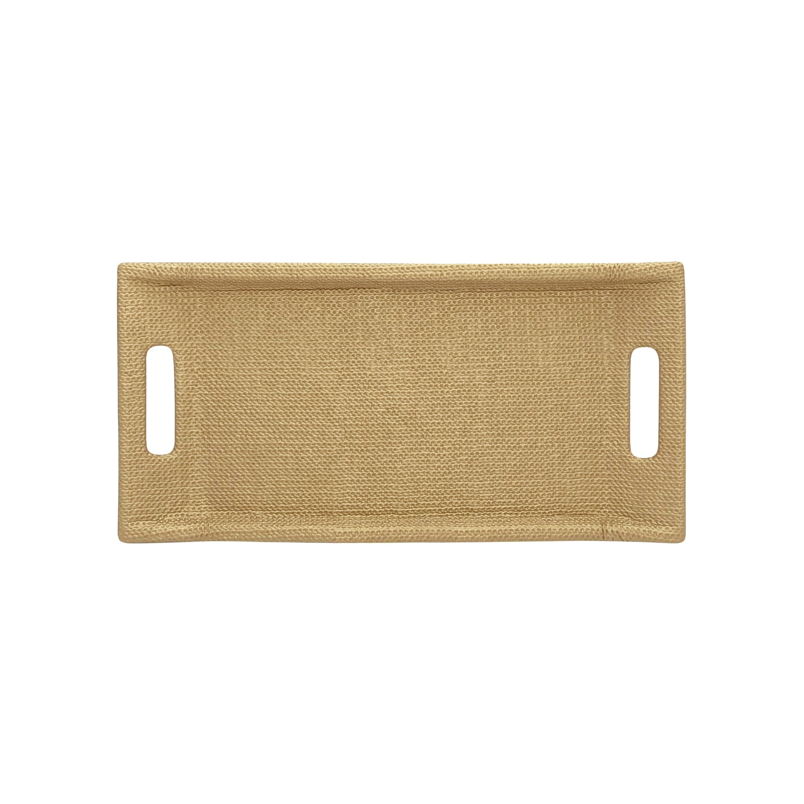 TRAY WITH HANDLE - SMALL - CHAIN GOLD