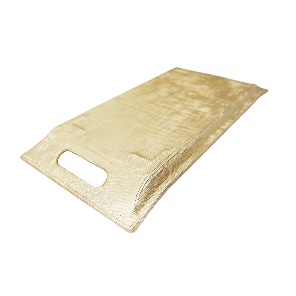 TRAY HANDLE SMALL 37CM X 18.5CM X 3CM - FIRENZE GOLD 14Z