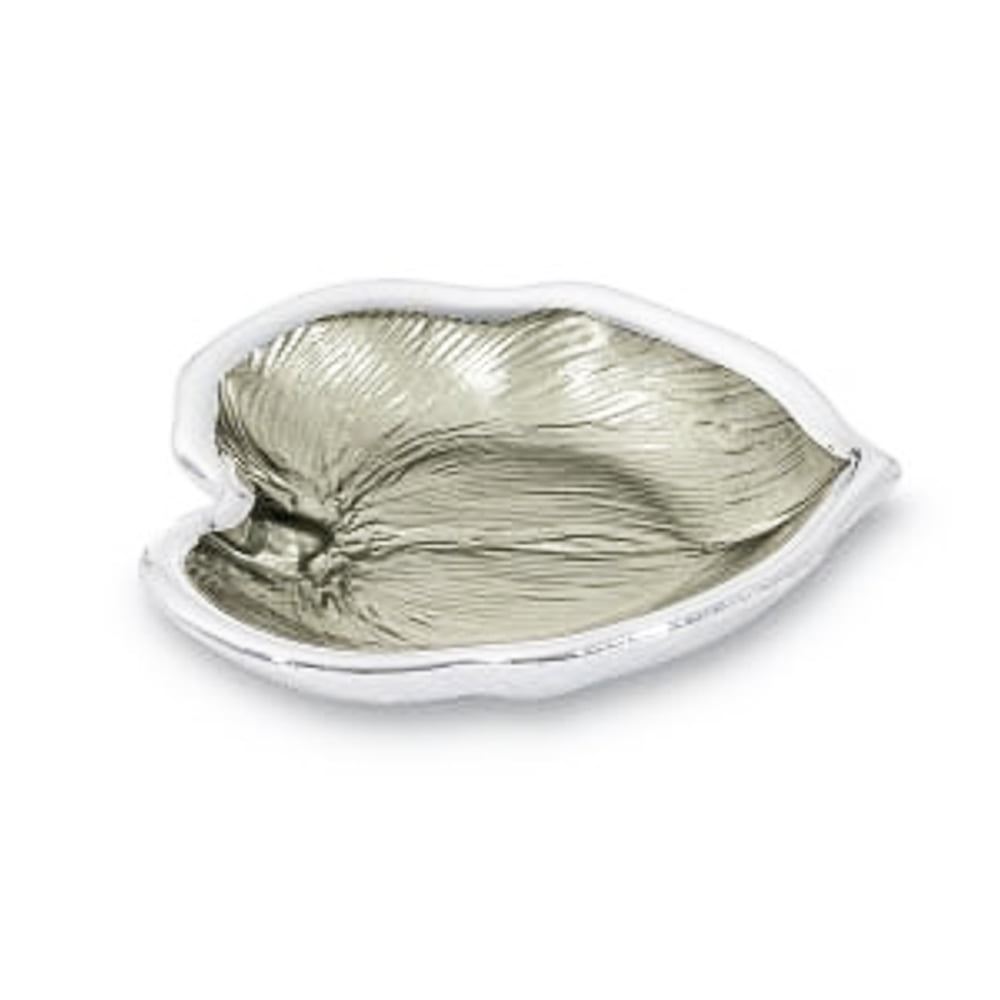 Dogale Palm Leaf Green Silver 10X8,5